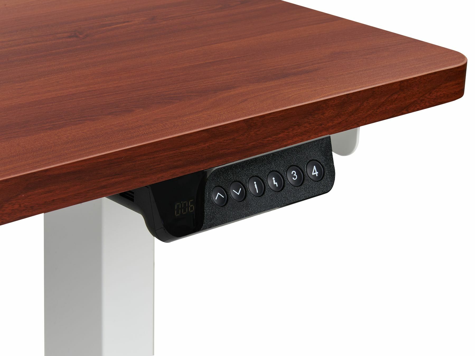 Рабочий стол с регулируемой высотой Berwyn 2224 (Темное дерево)