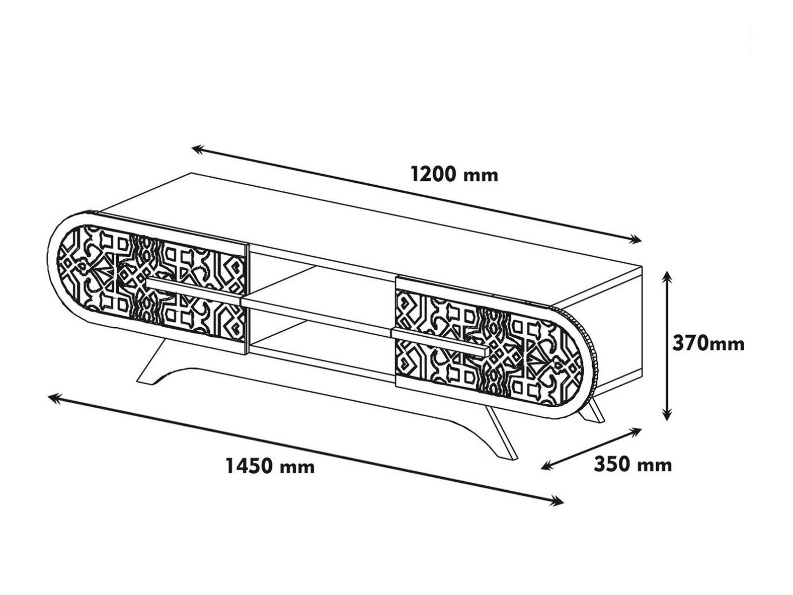 TV galds Kailua 2613