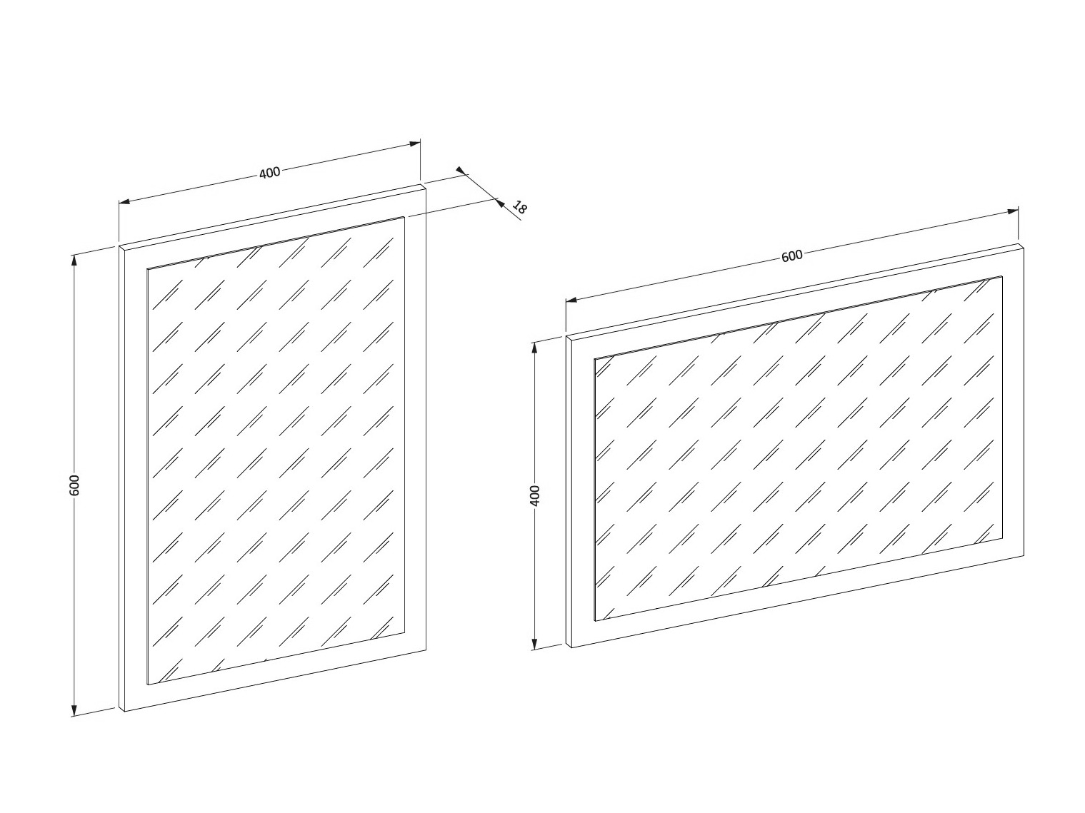 Зеркало Alfere 115 (Congo)