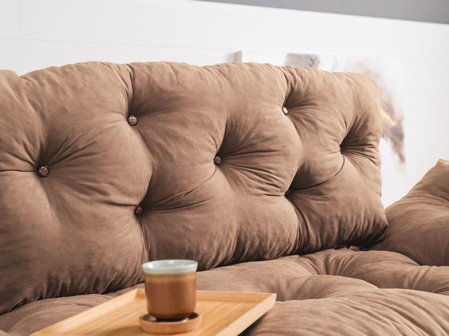 Dīvāns Altadena 130 (Gaiši brūns)