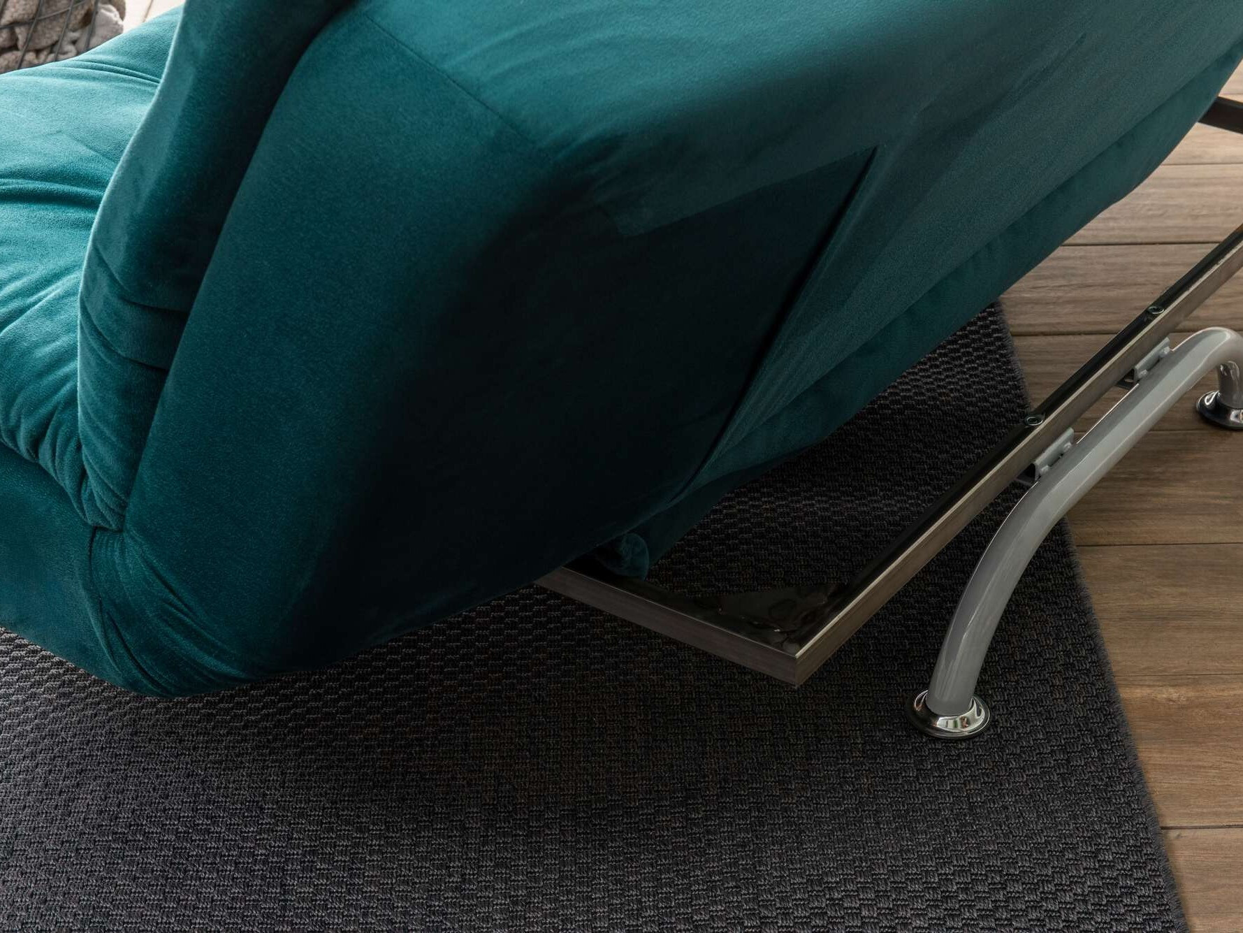 Dīvāns gulta Altadena 605 (Tirkīzs)