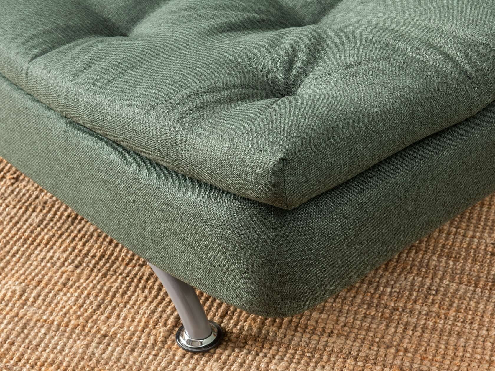 Dīvāns gulta Altadena 605 (Zaļš)