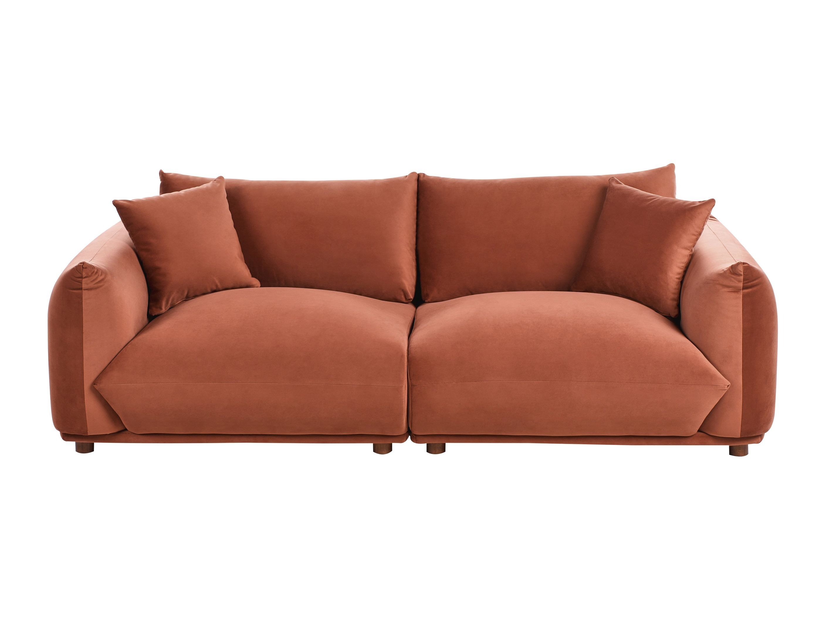 Комплект мягкой мебели Berwyn 2724 (Оранжевый)