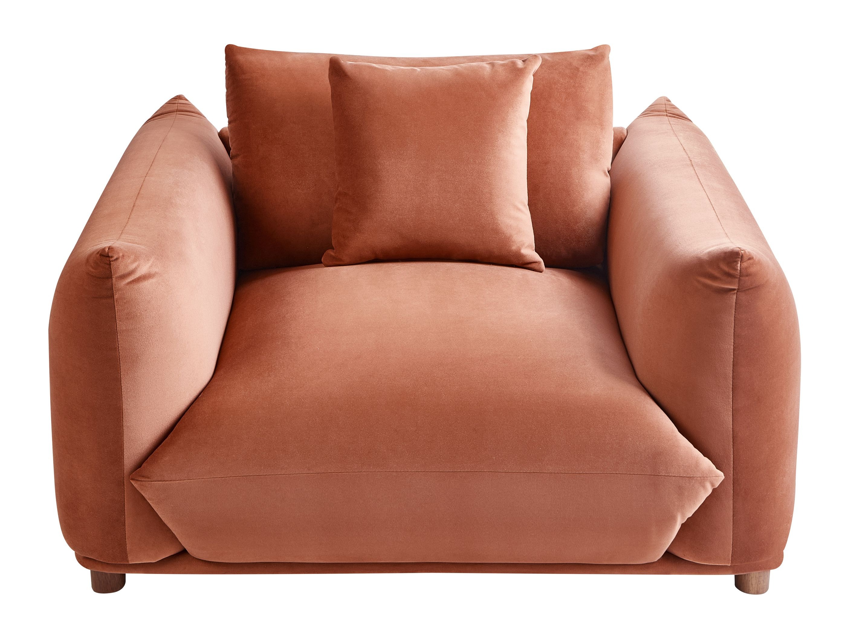 Комплект мягкой мебели Berwyn 2724 (Оранжевый)