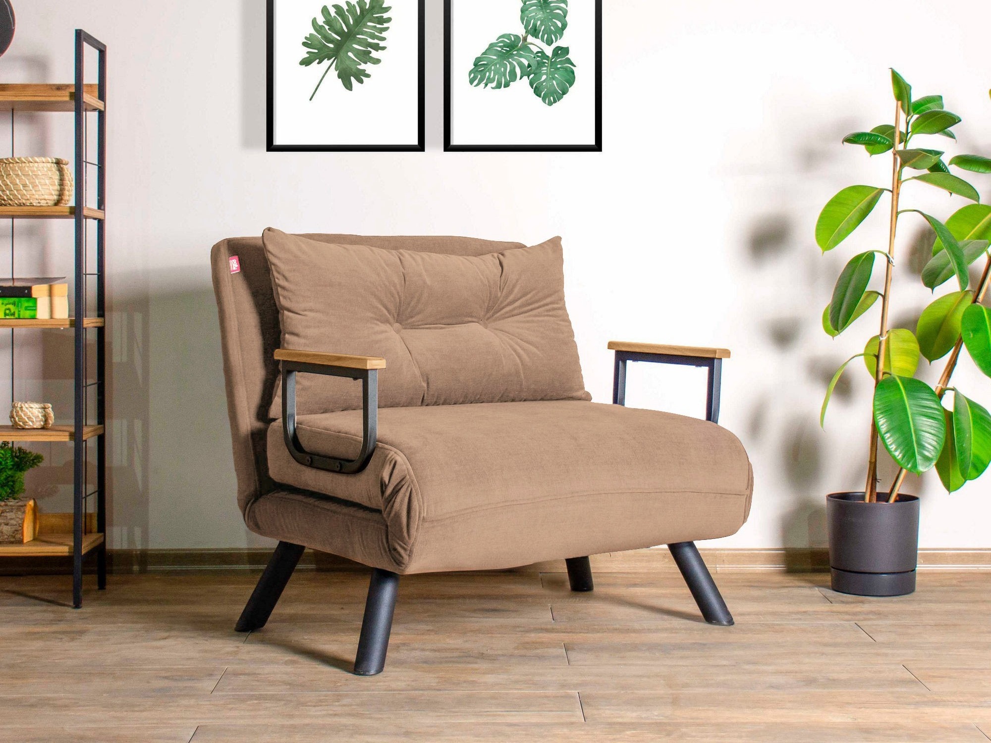 Krēsls Altadena 109 (Gaiši brūns)