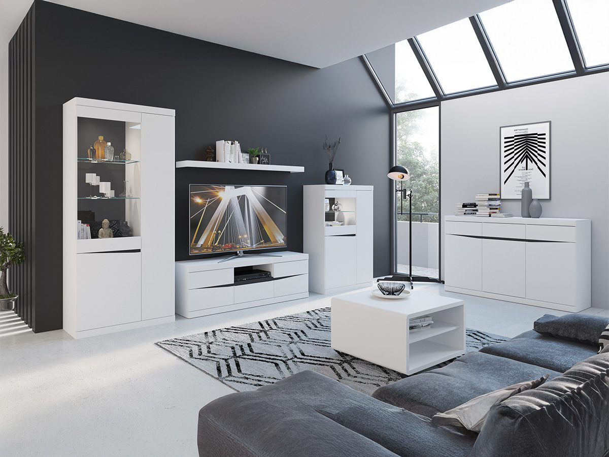 Kumode Venlori 123 (Balts + Grafīts)