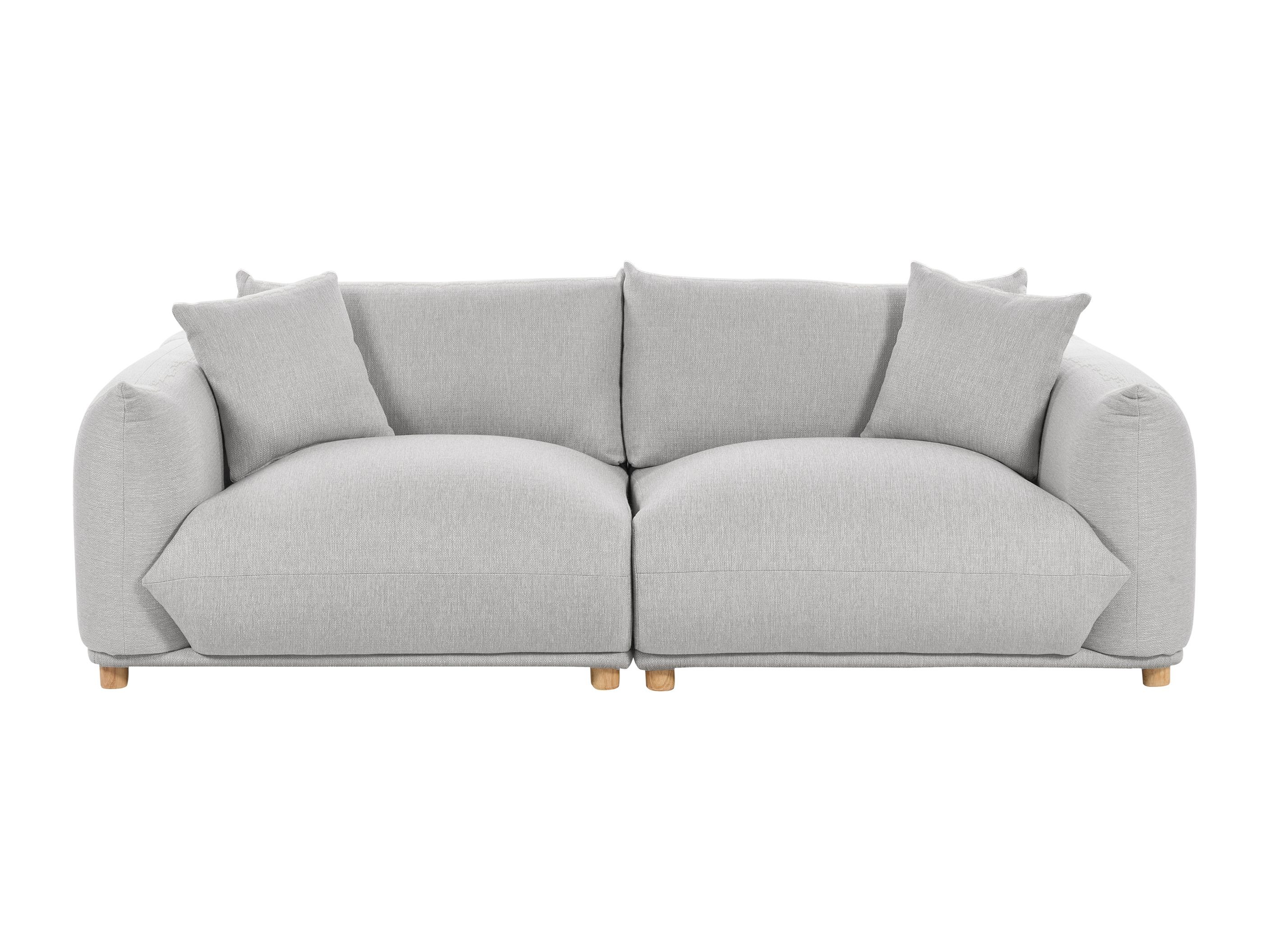 Mīksto mēbeļu komplekts Berwyn 2724 (Gaiši pelēks)