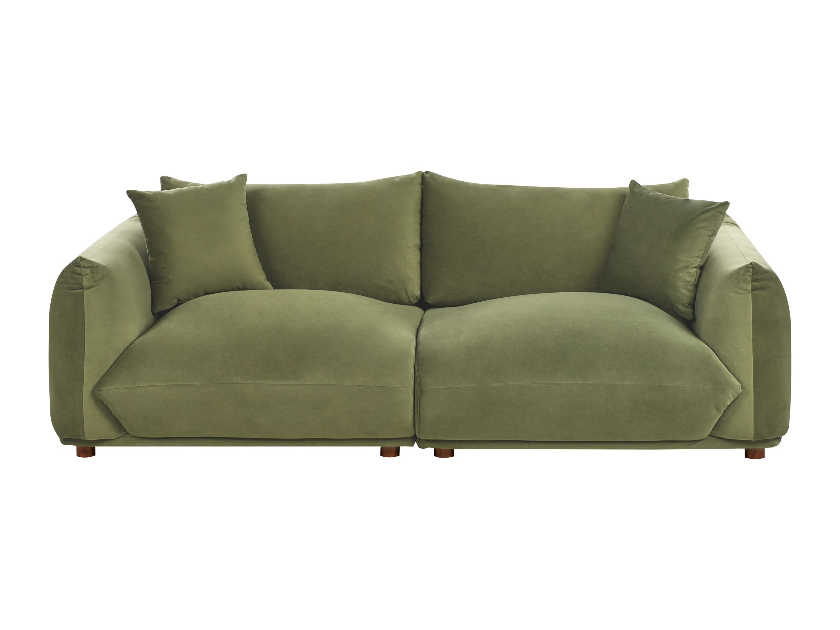 Mīksto mēbeļu komplekts Berwyn 2724 (Zaļš)