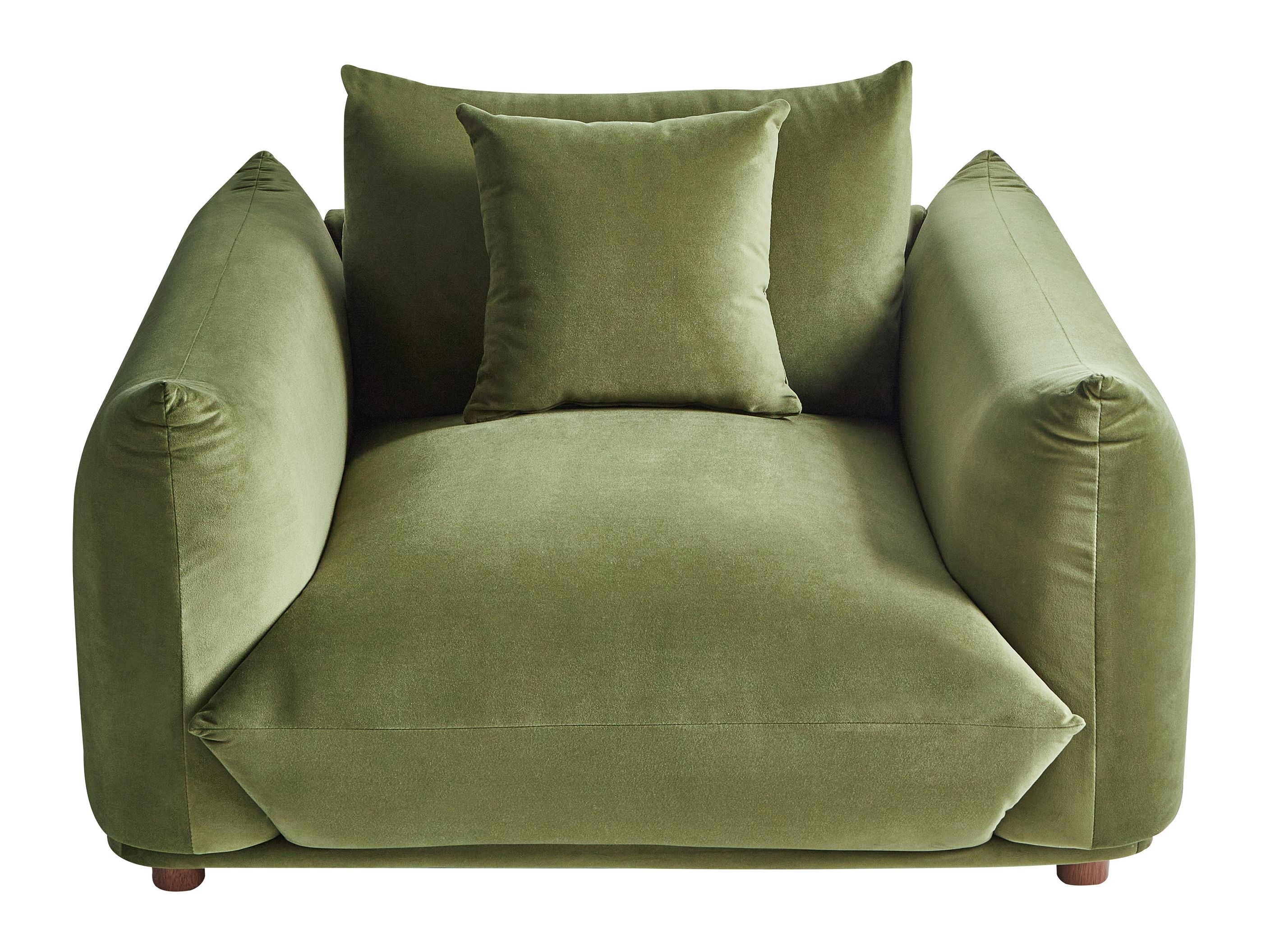 Mīksto mēbeļu komplekts Berwyn 2724 (Zaļš)