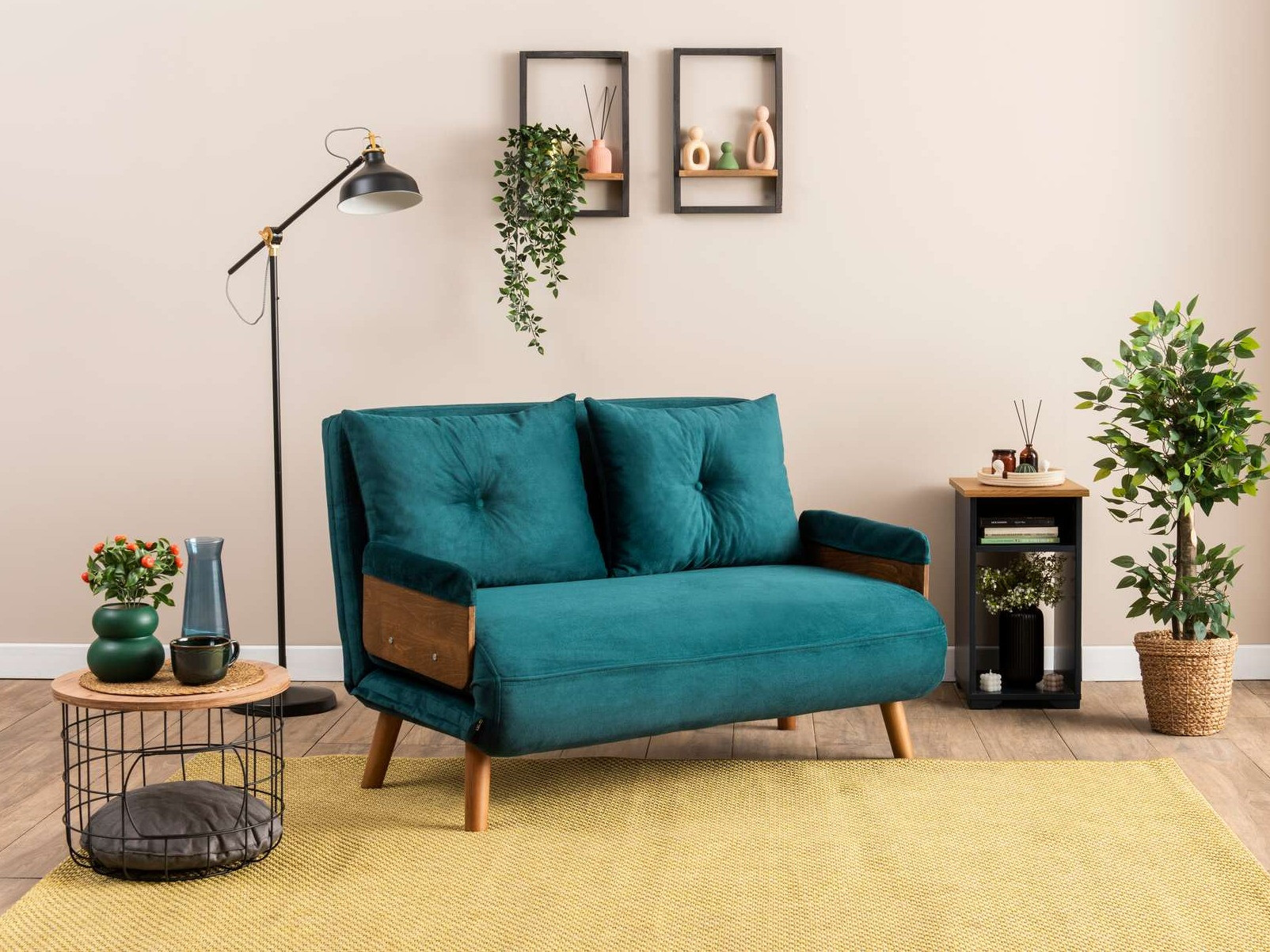 Диван-кровать Altadena 606 (Бирюзовый)