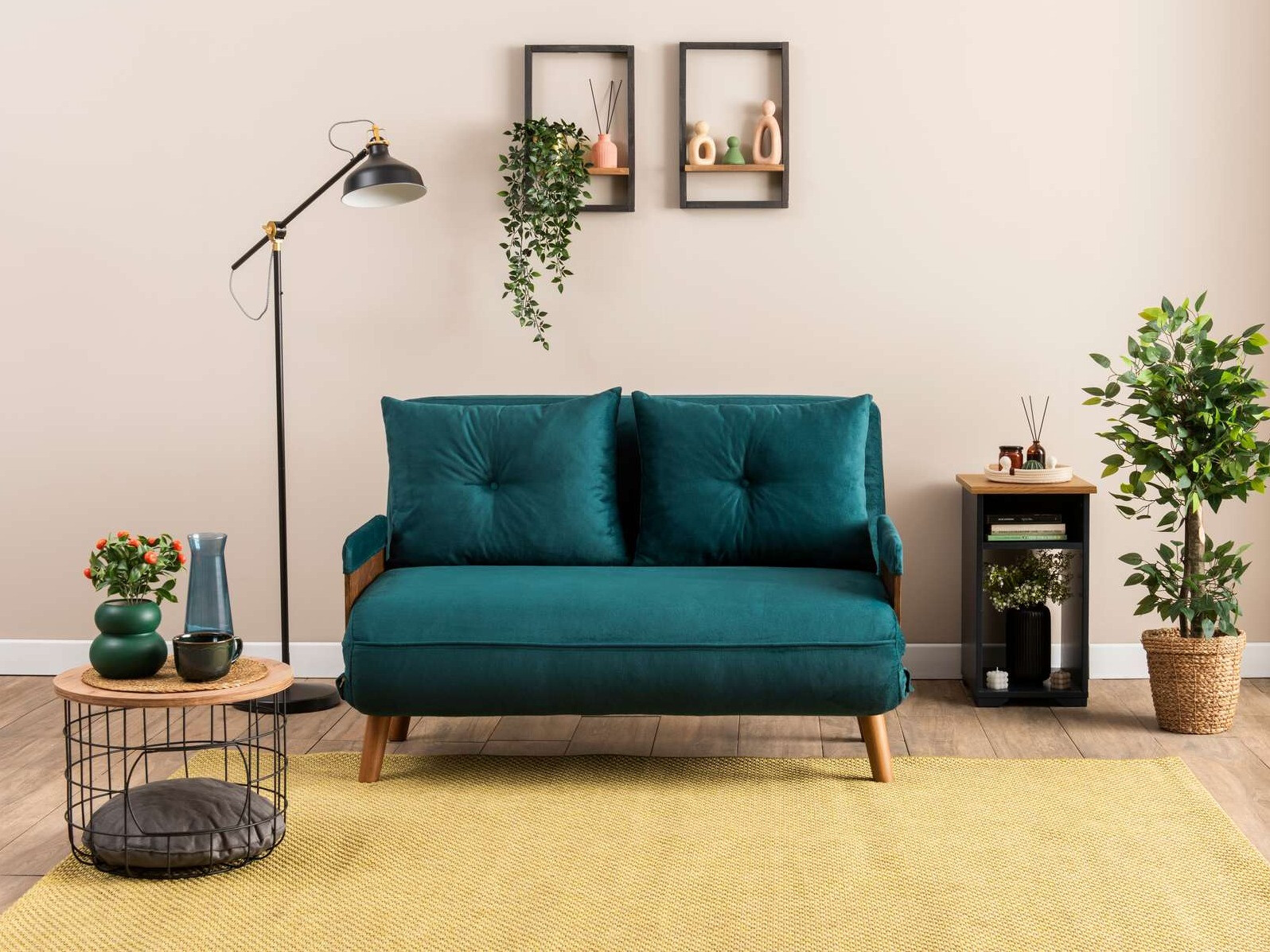 Диван-кровать Altadena 606 (Бирюзовый)