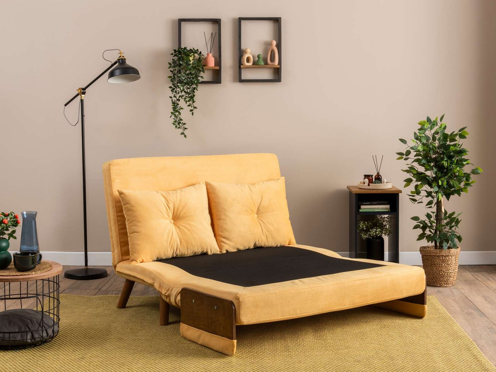 Диван-кровать Altadena 606 (Светло-желтый)