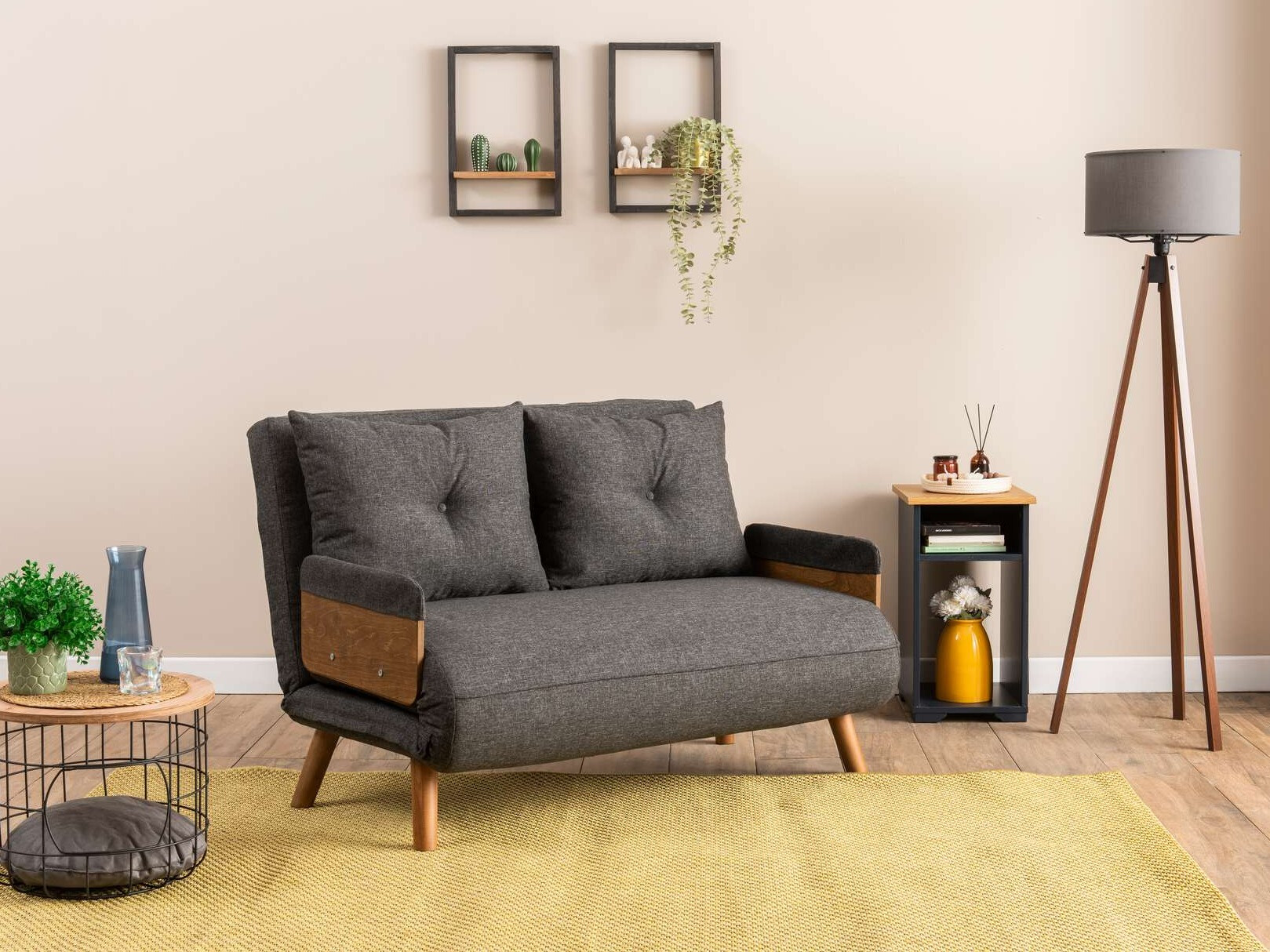 Диван-кровать Altadena 606 (Тёмно-серый)