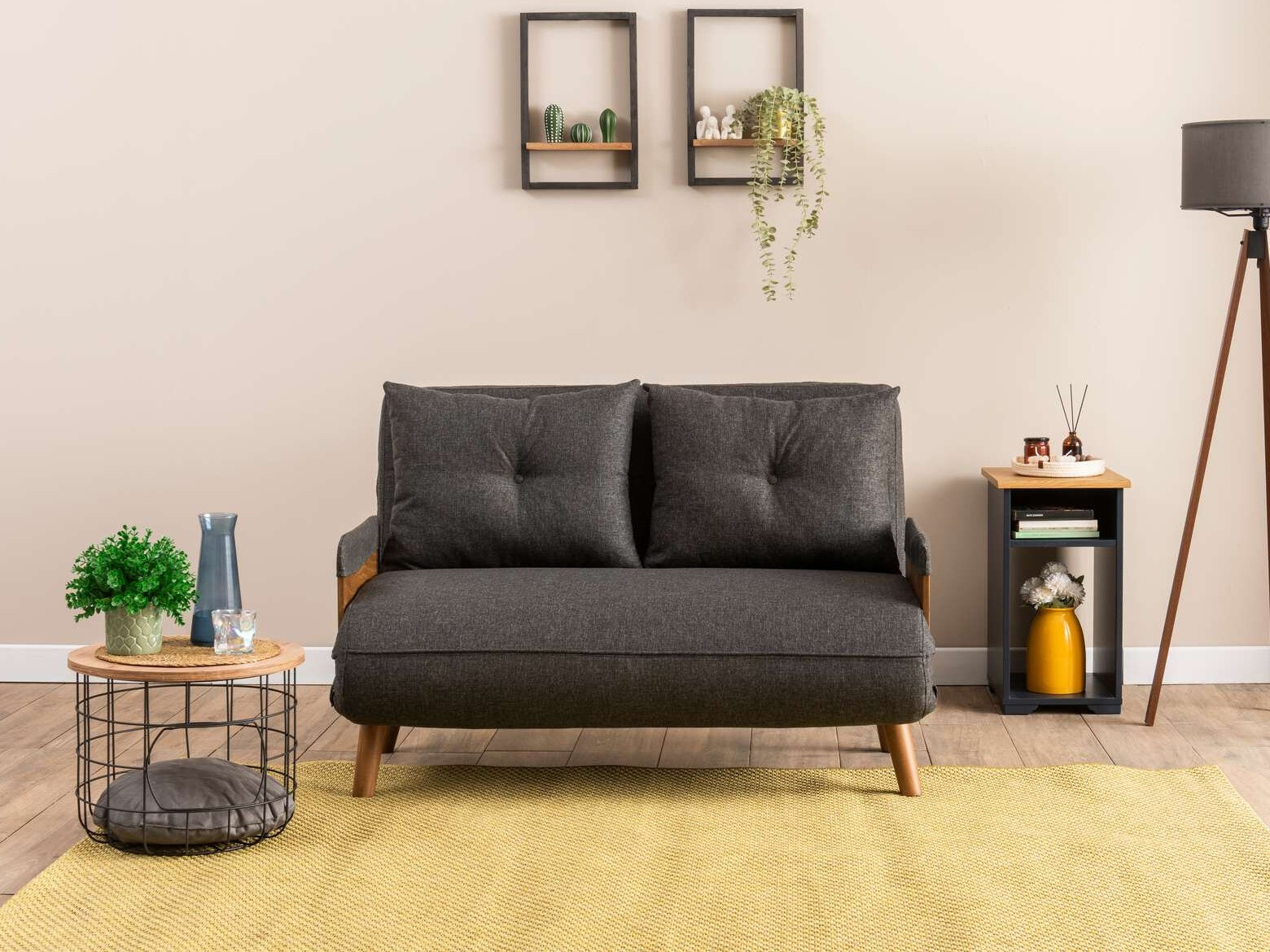 Диван-кровать Altadena 606 (Тёмно-серый)