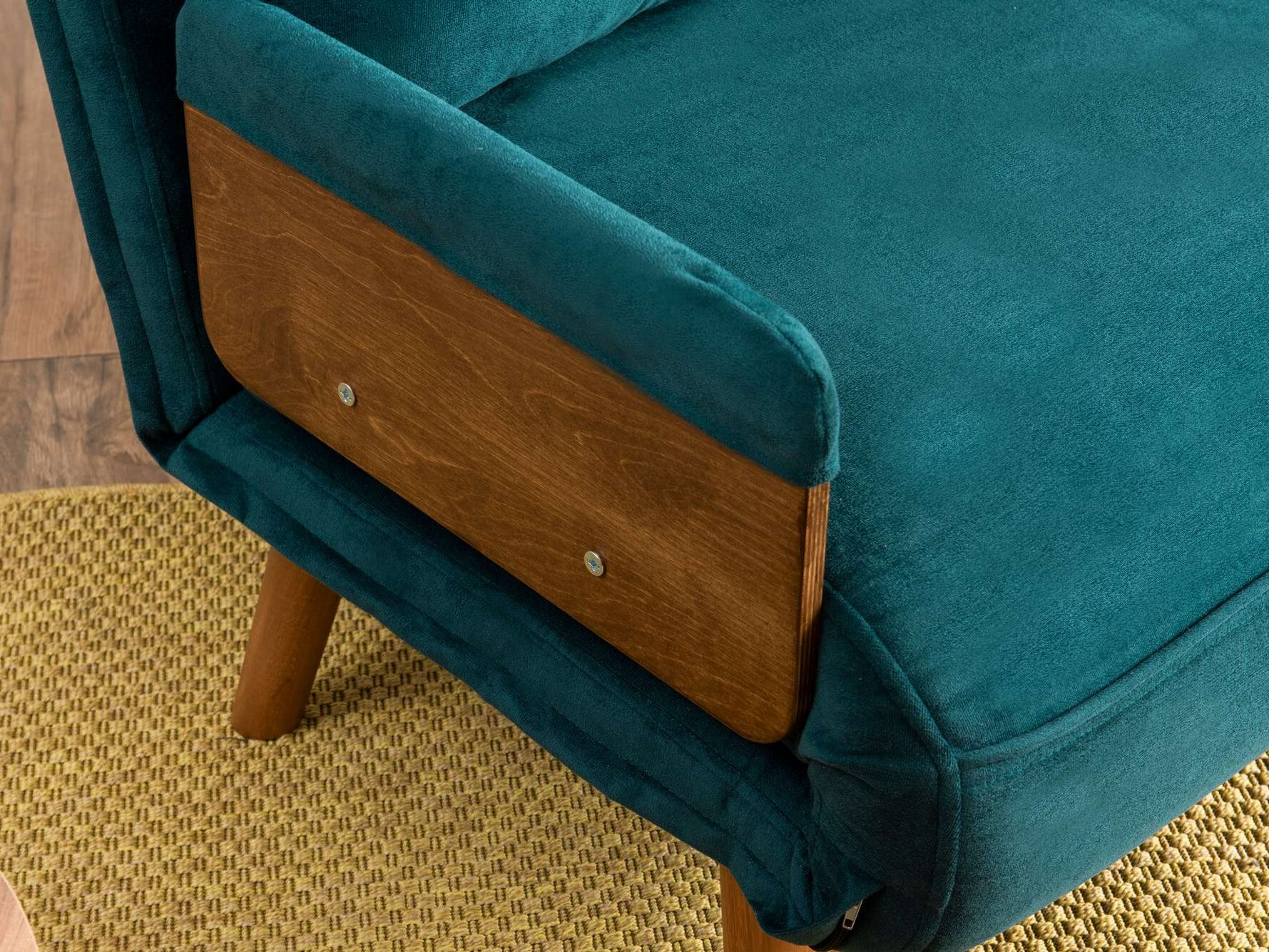 Dīvāns gulta Altadena 606 (Tirkīzs)