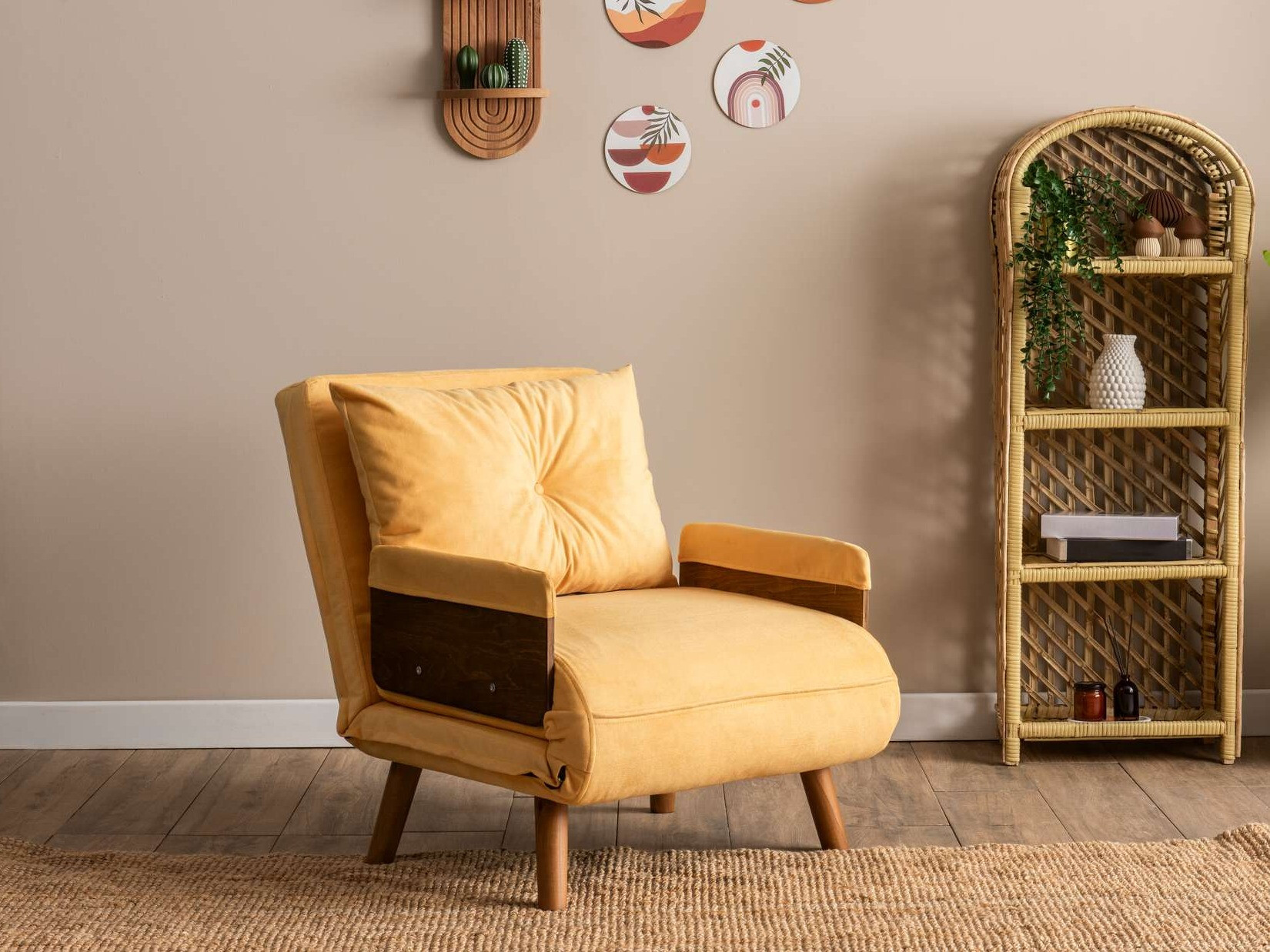 Кресло Altadena 607 (Светло-желтый)