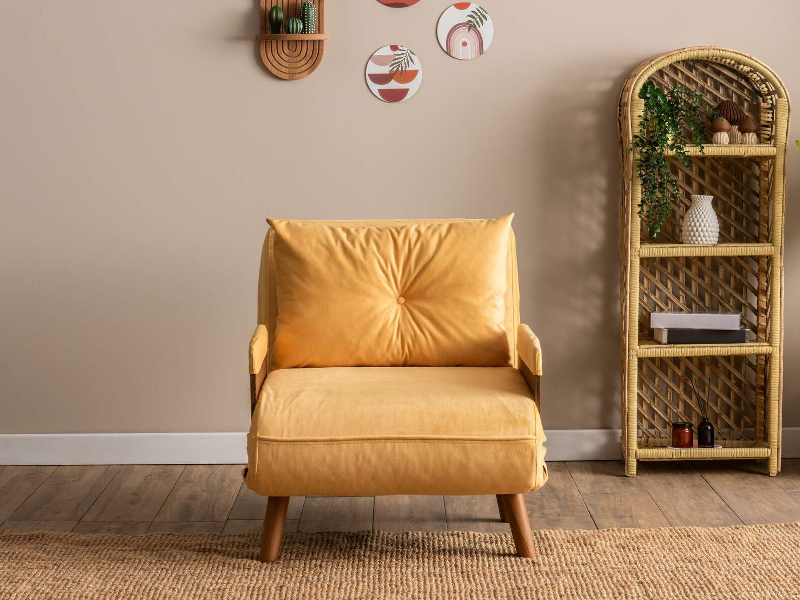 Кресло Altadena 607 (Светло-желтый)