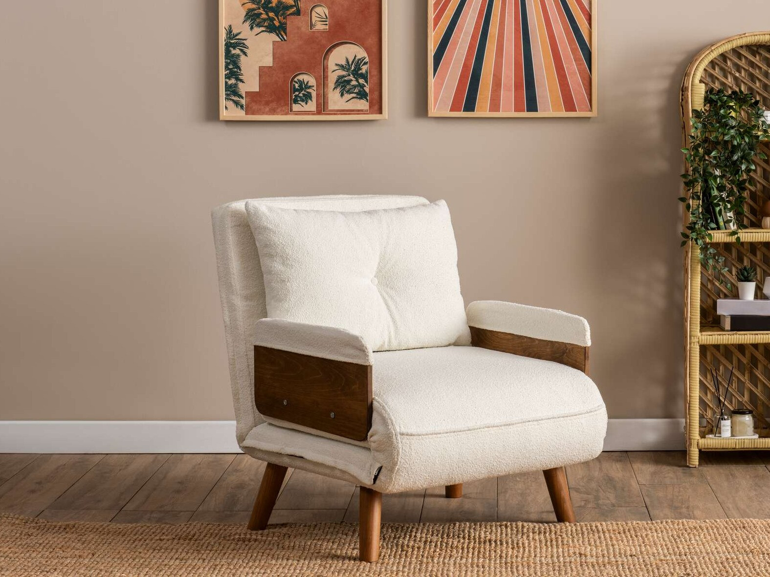 Krēsls Altadena 607 (Balts)