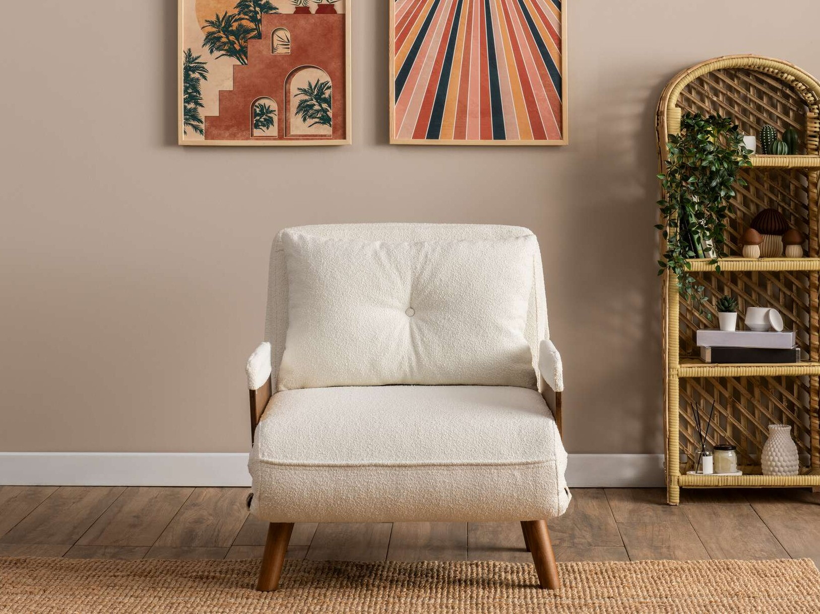 Krēsls Altadena 607 (Balts)