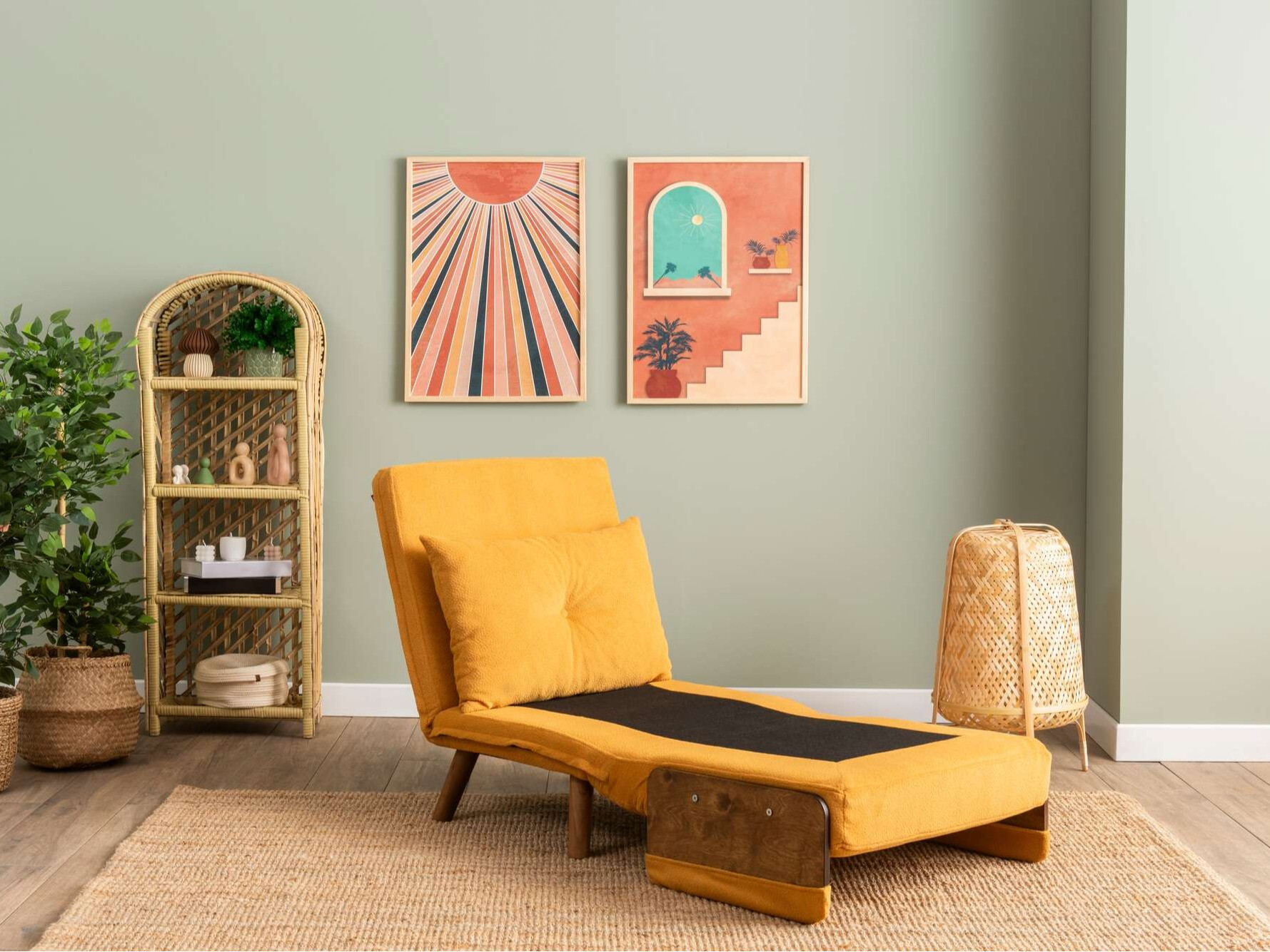 Krēsls Altadena 607 (Dzeltens)