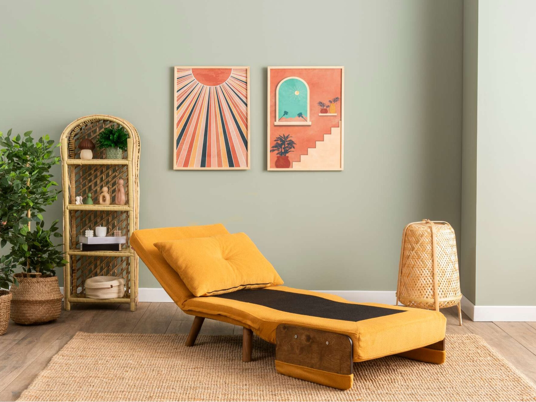 Krēsls Altadena 607 (Dzeltens)