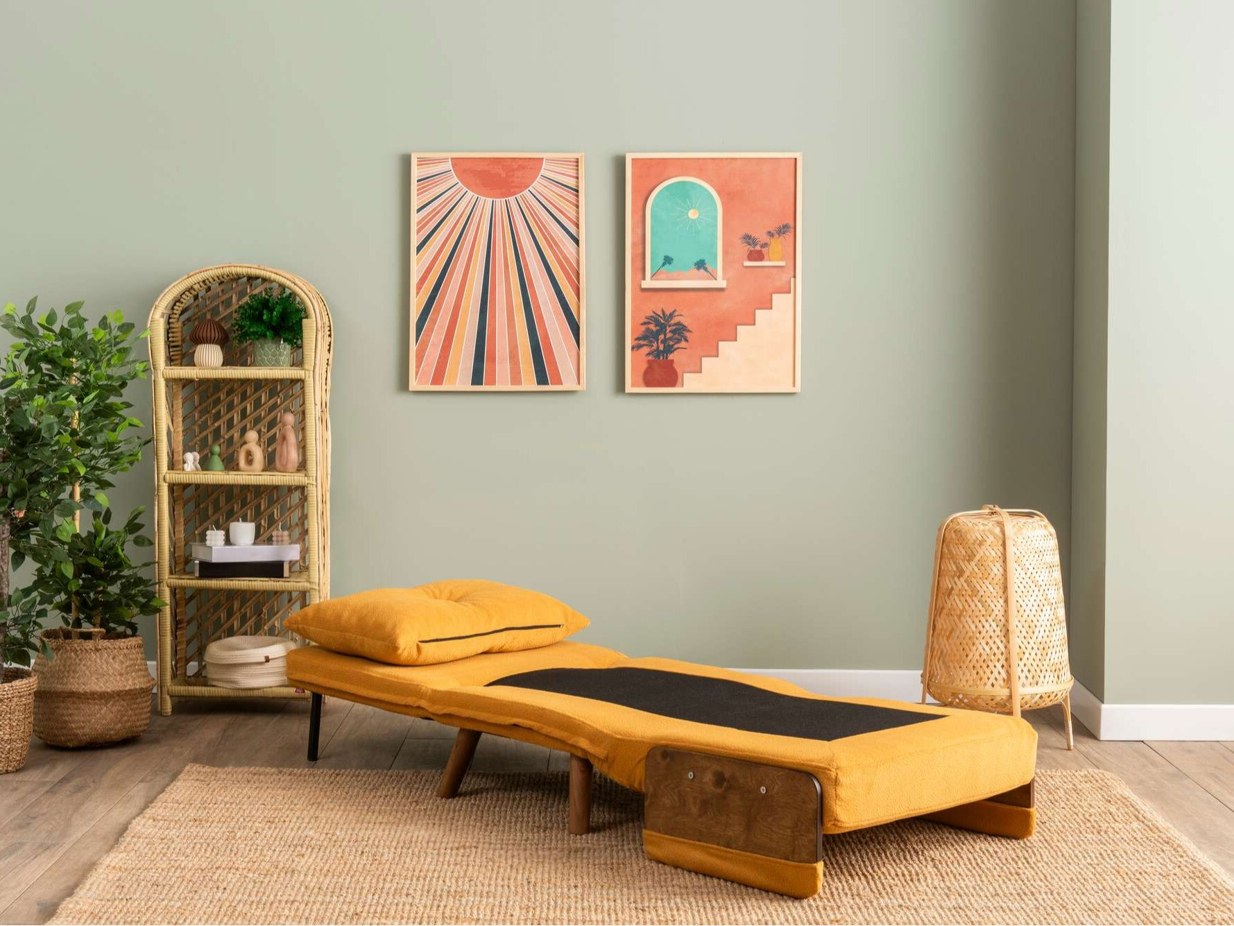 Krēsls Altadena 607 (Dzeltens)