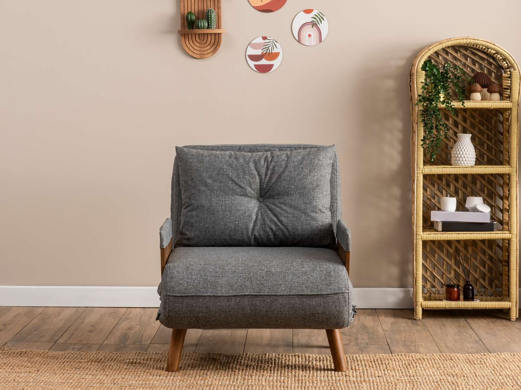 Krēsls Altadena 607 (Gaiši pelēks)