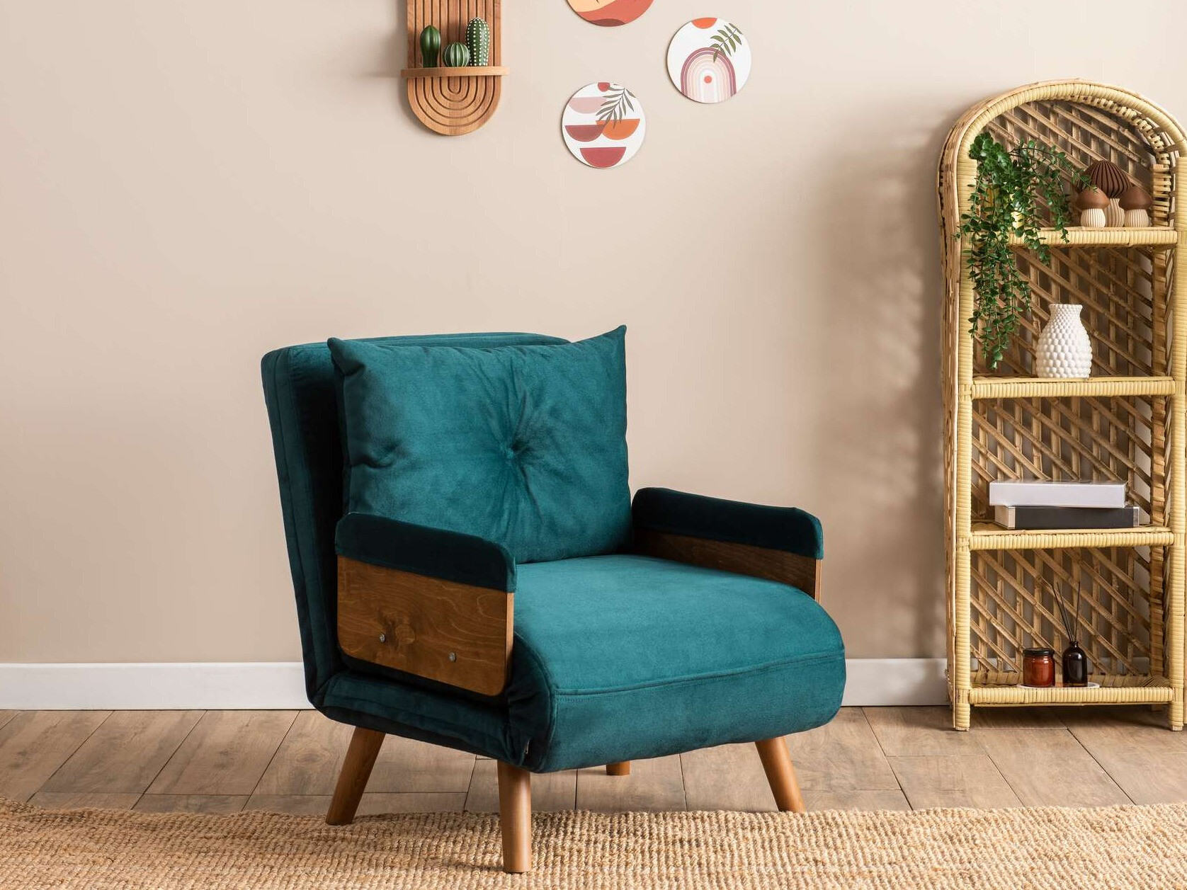 Krēsls Altadena 607 (Tirkīzs)