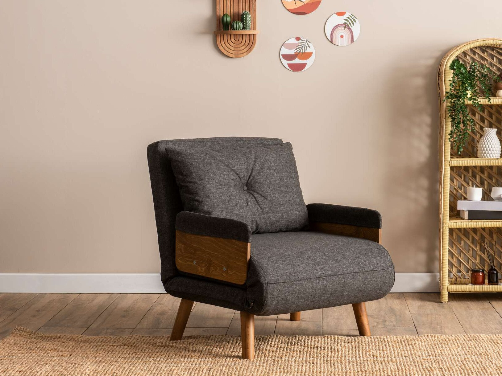 Krēsls Altadena 607 (Tumši pelēks)