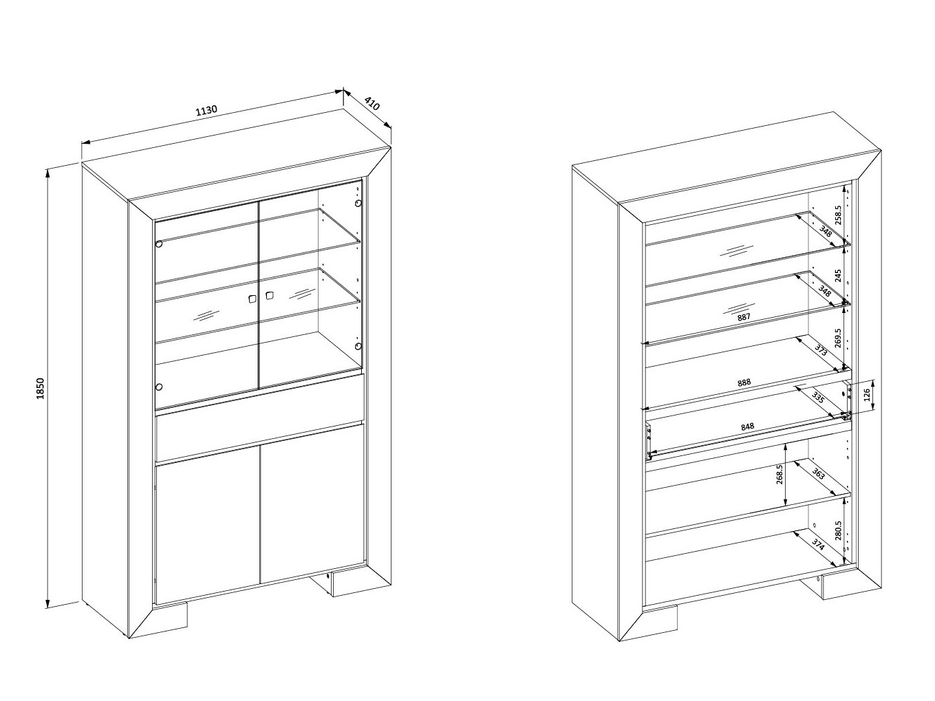 Viesistabas komplekts Etrteo 106