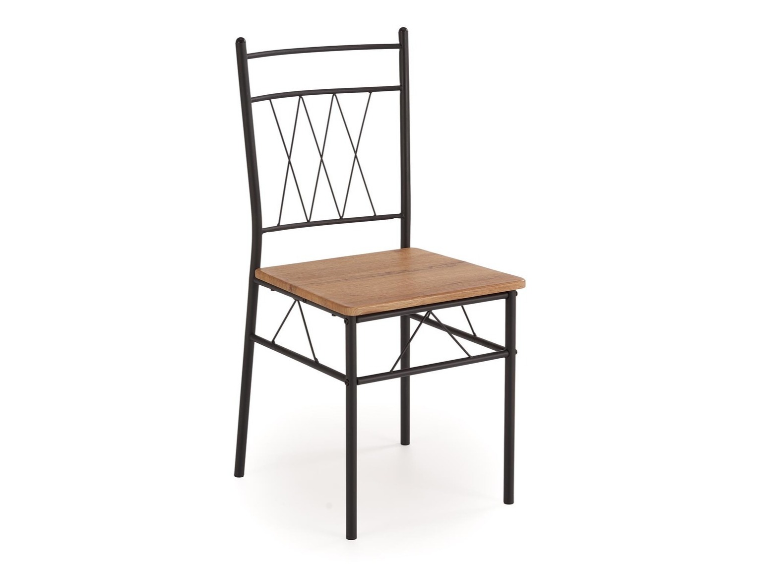 Ēdamistabas komplekts Houston 1251 (Ozols + Melns)