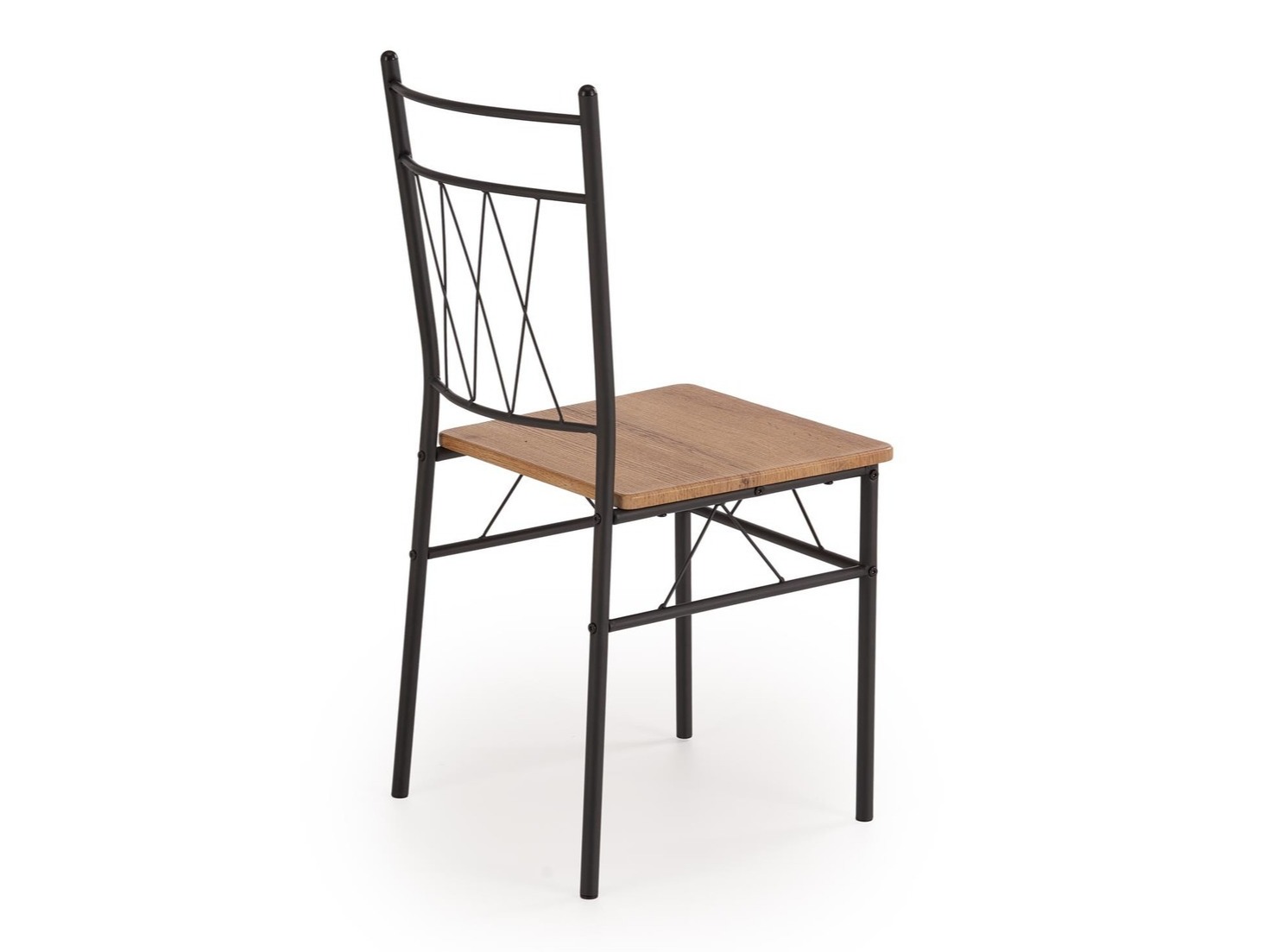 Ēdamistabas komplekts Houston 1251 (Ozols + Melns)