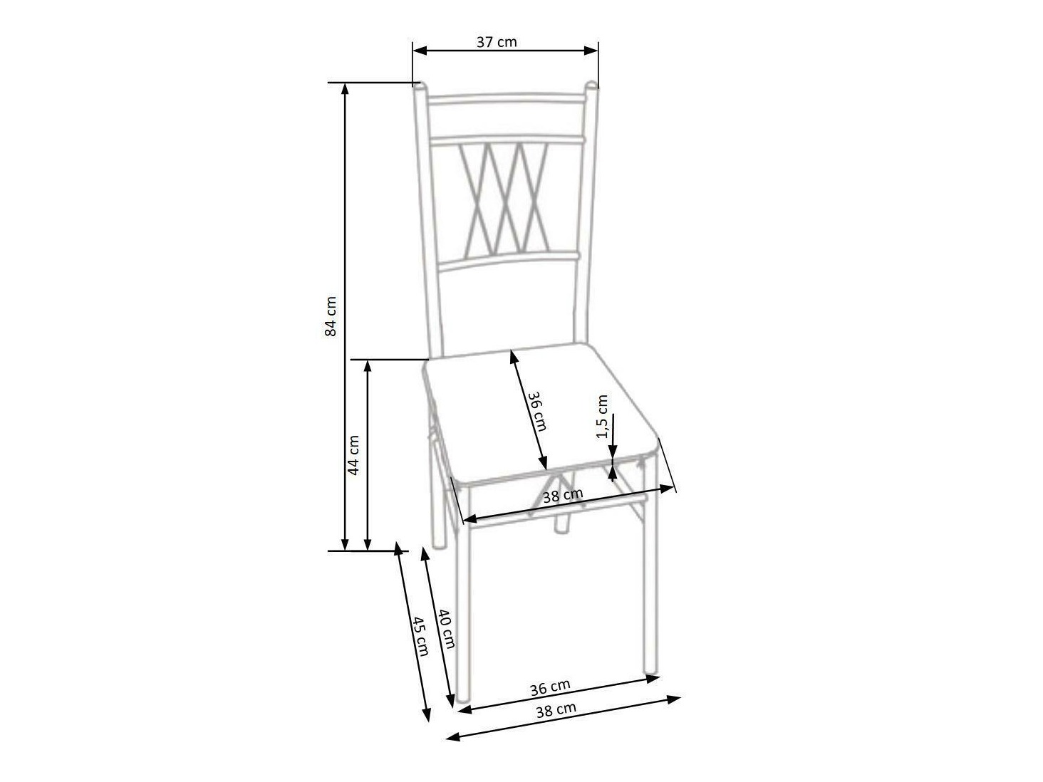 Ēdamistabas komplekts Houston 1251 (Ozols + Melns)