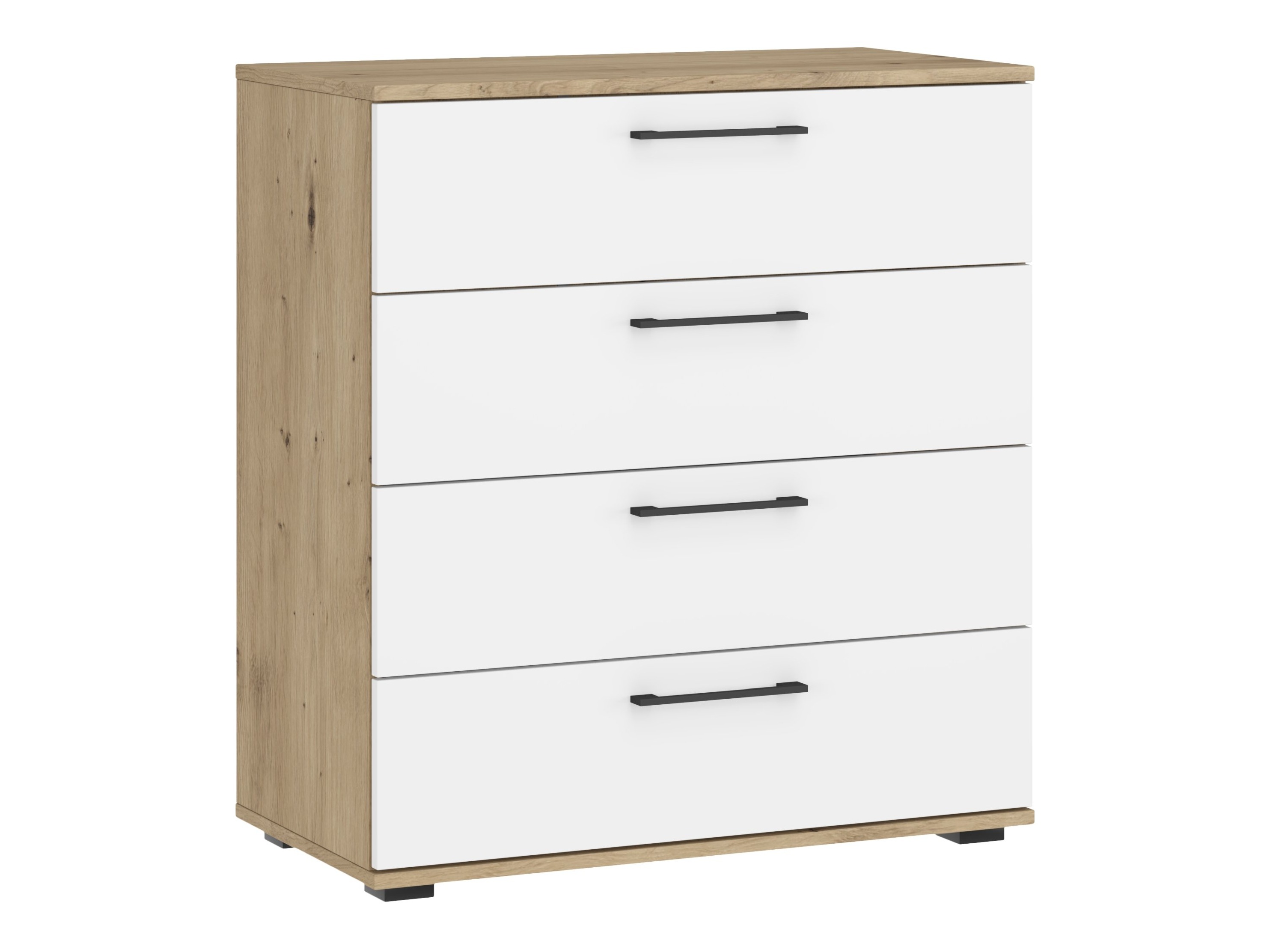 Kомод Houston 1976 (Белый + Artisan дуб)