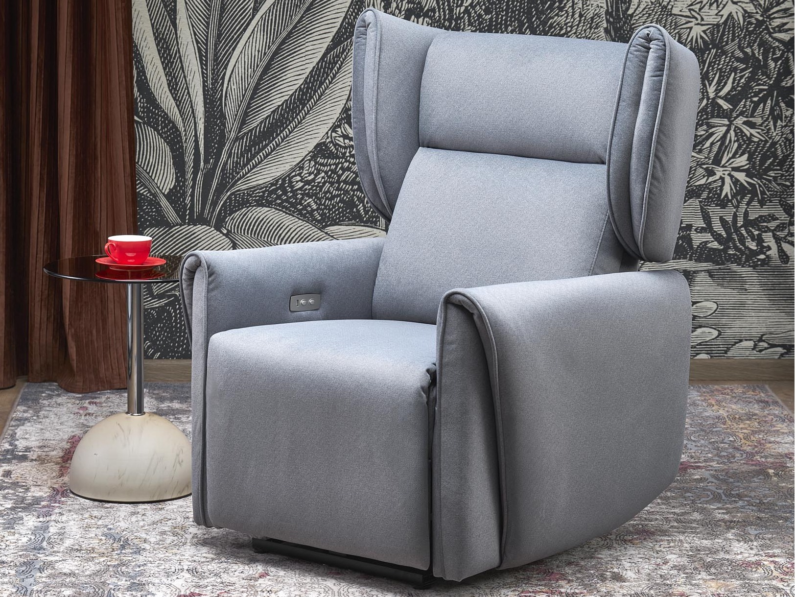 Krēsls reglainer Houston 1978 (Pelēks)