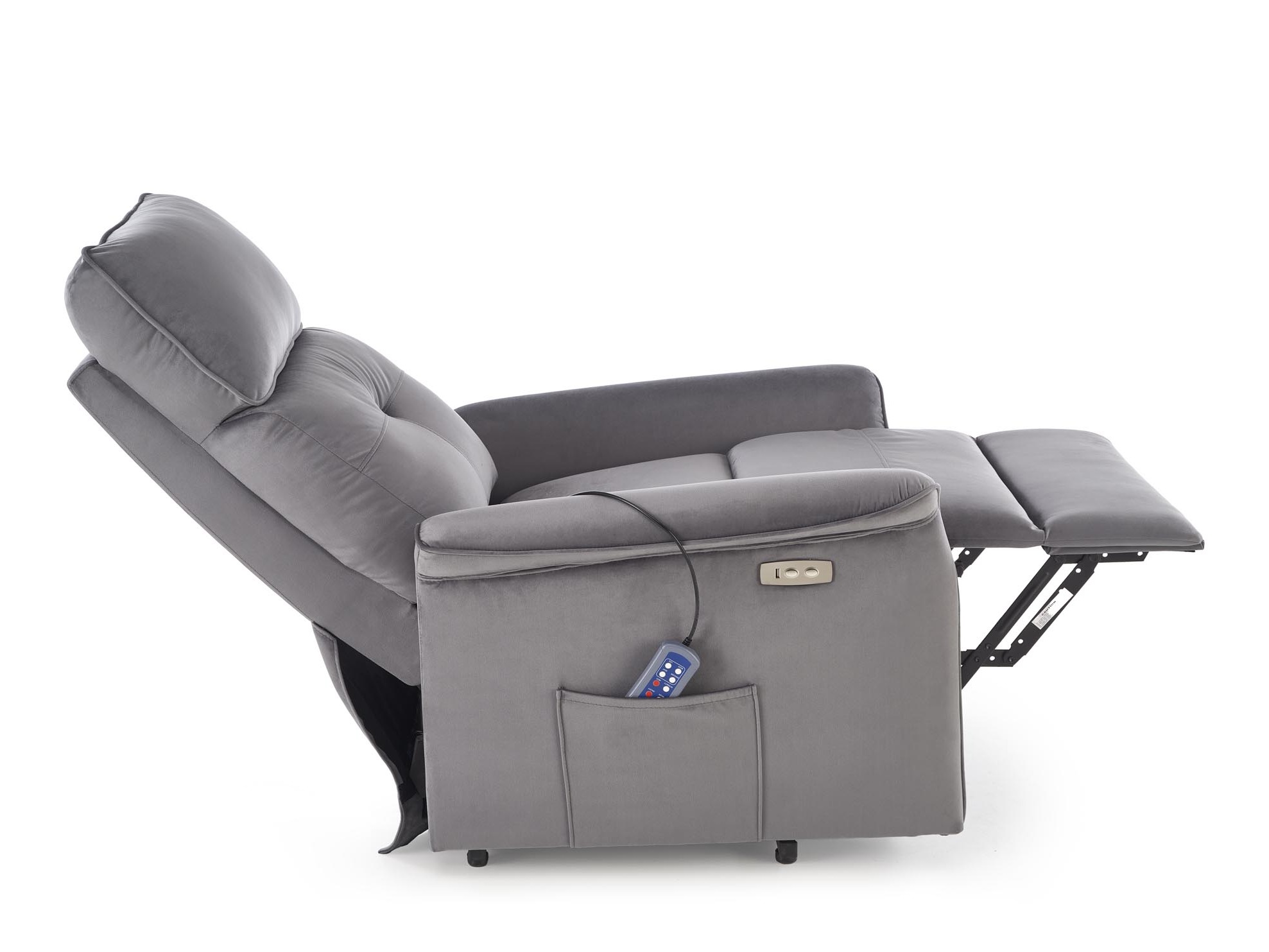 Krēsls reglainer Houston 1979 (Pelēks)