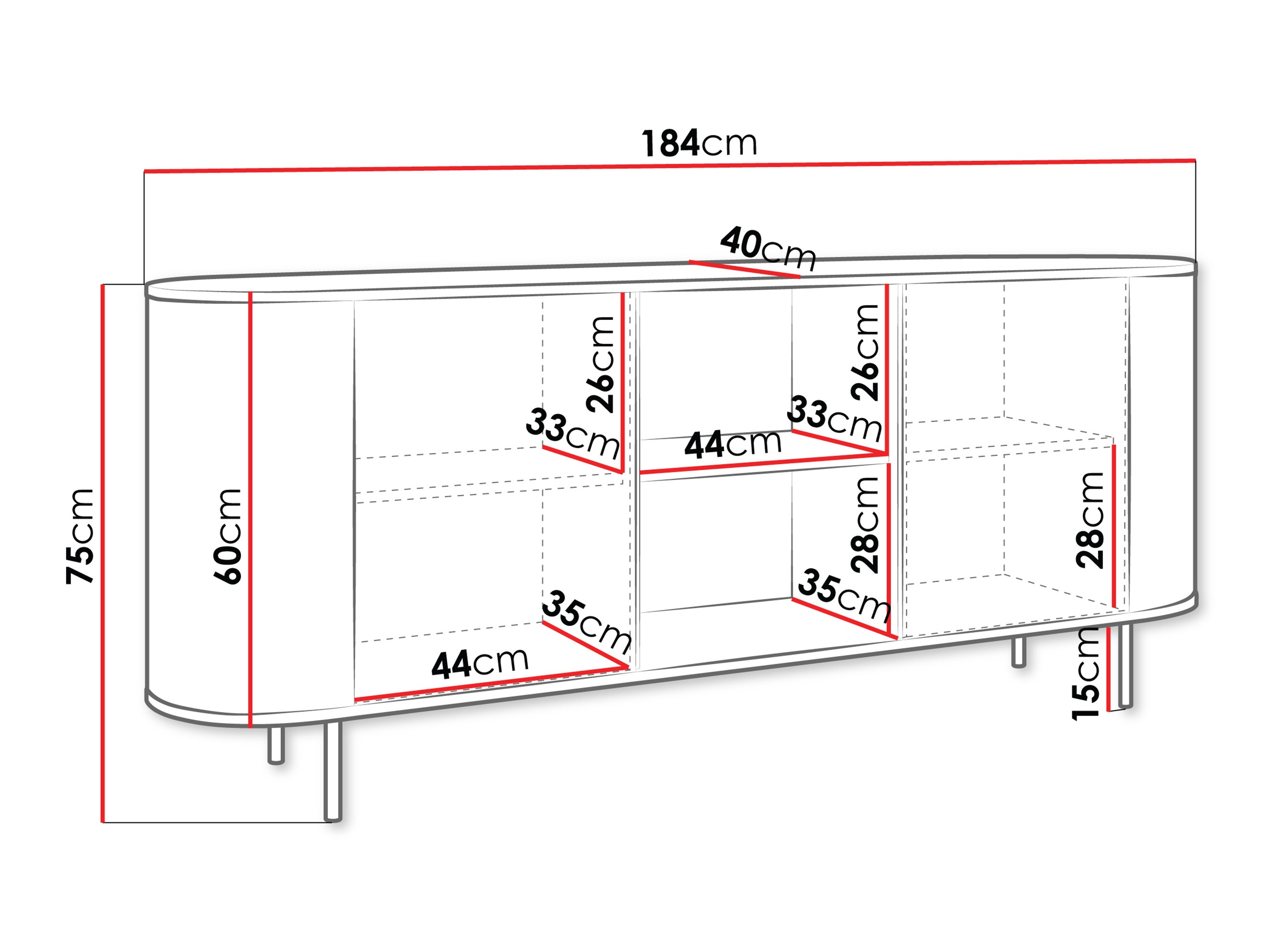 Шкафчик Comfivo Livtena 101 (Белый мрамор + Золотой)
