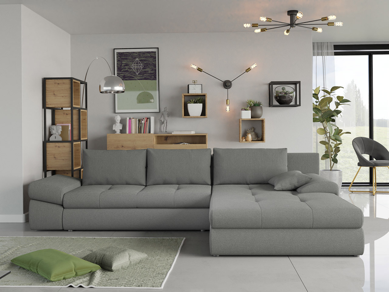 Угловой диван Lincoln 124 (Inari 91)