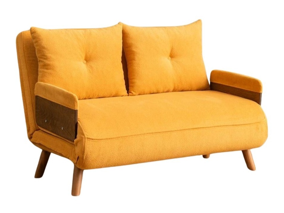 Dīvāns gulta Altadena 606 (Dzeltens)