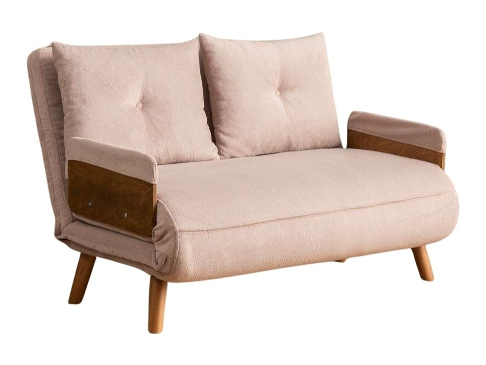 Dīvāns gulta Altadena 606 (Gaiši brūns)