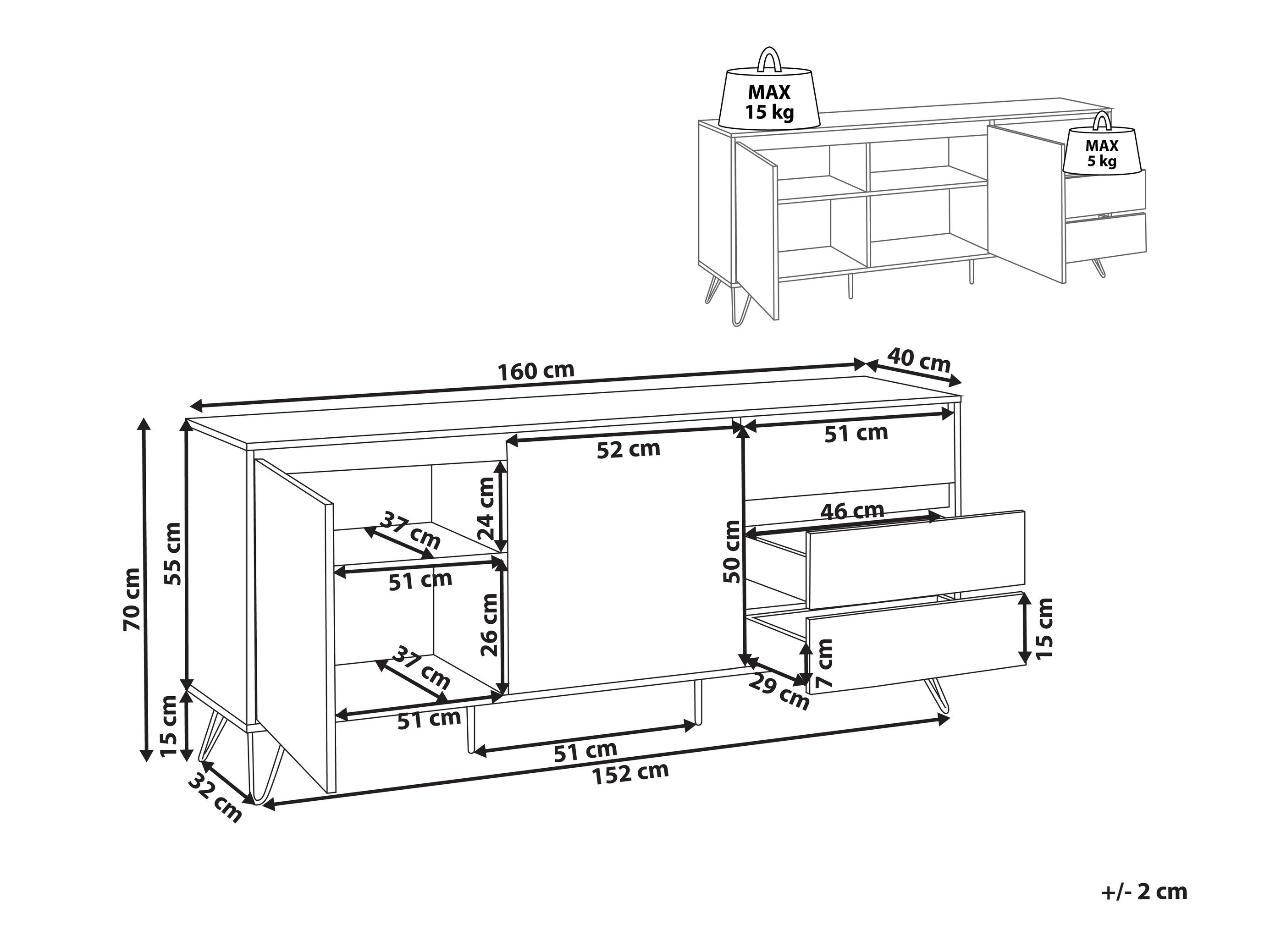 Kомод Berwyn 2730