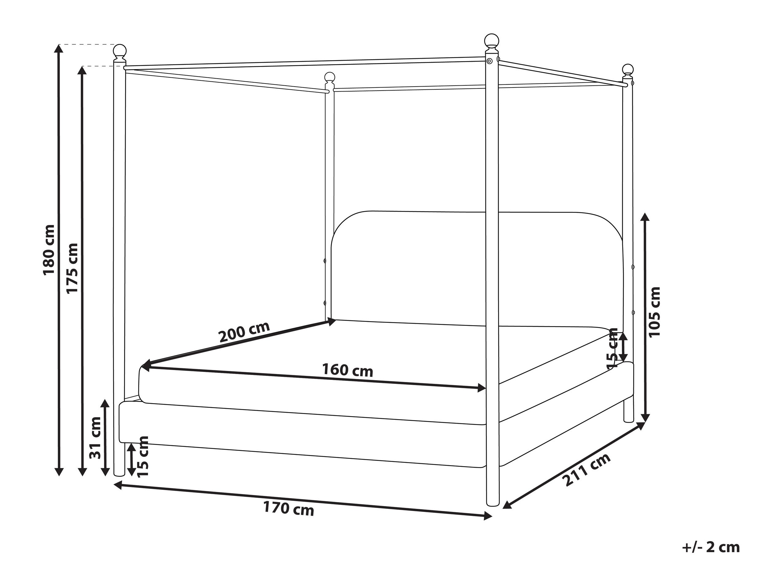 Кровать Berwyn 2734 (Taupe)