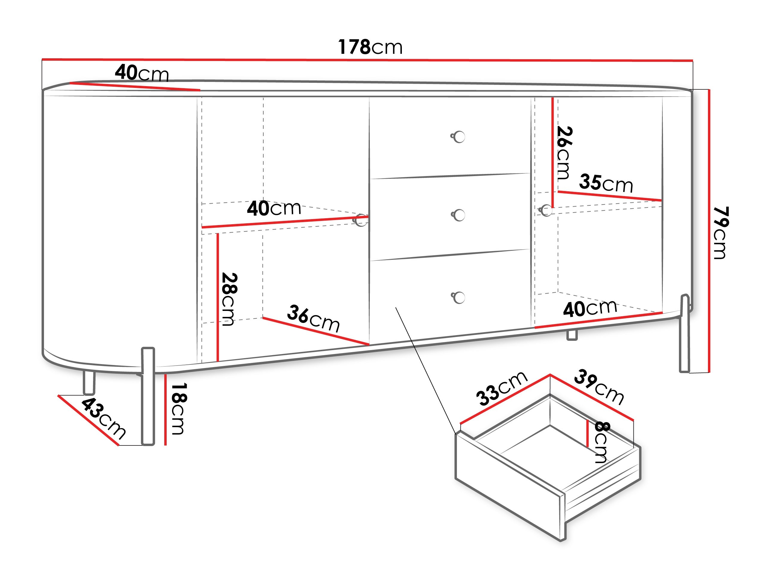 Kumode Comfivo Mirsoni
