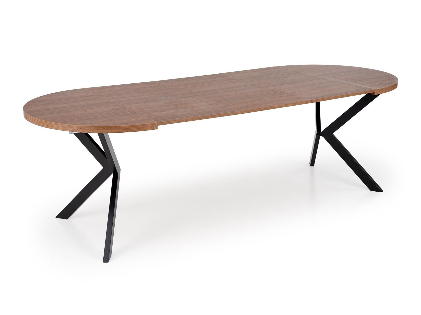 Cтол Houston 1495 (Грецкий орех + Чёрный)