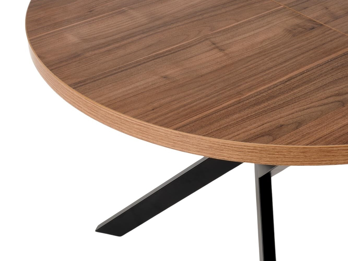 Cтол Houston 1495 (Грецкий орех + Чёрный)