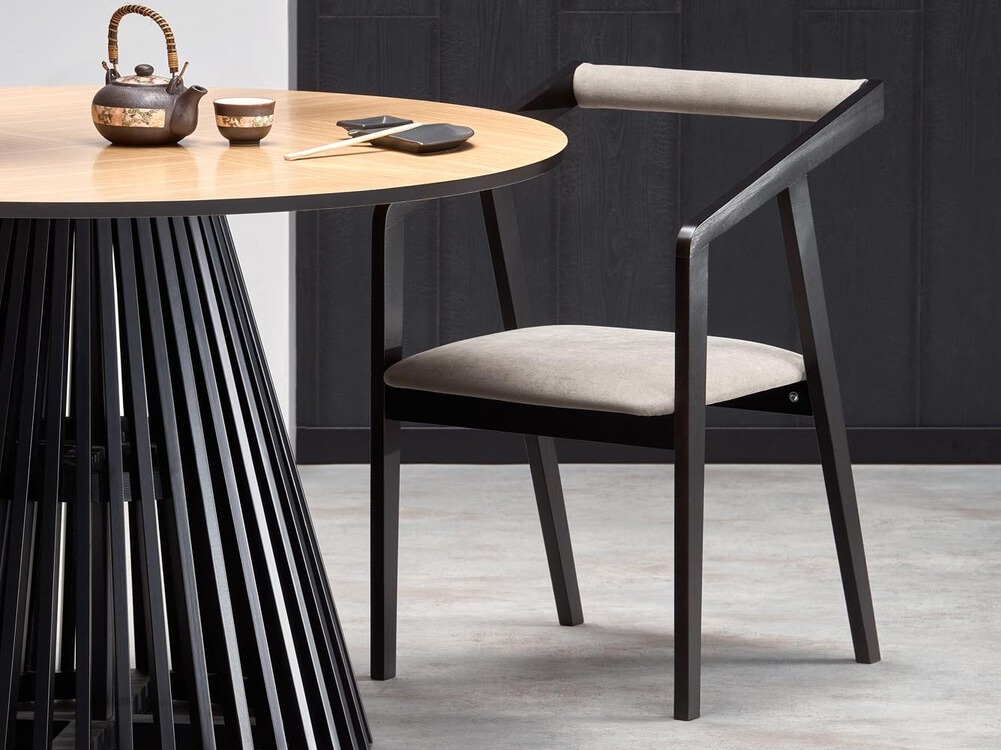 Krēsls Houston 1384 (Melns + Pelēks)