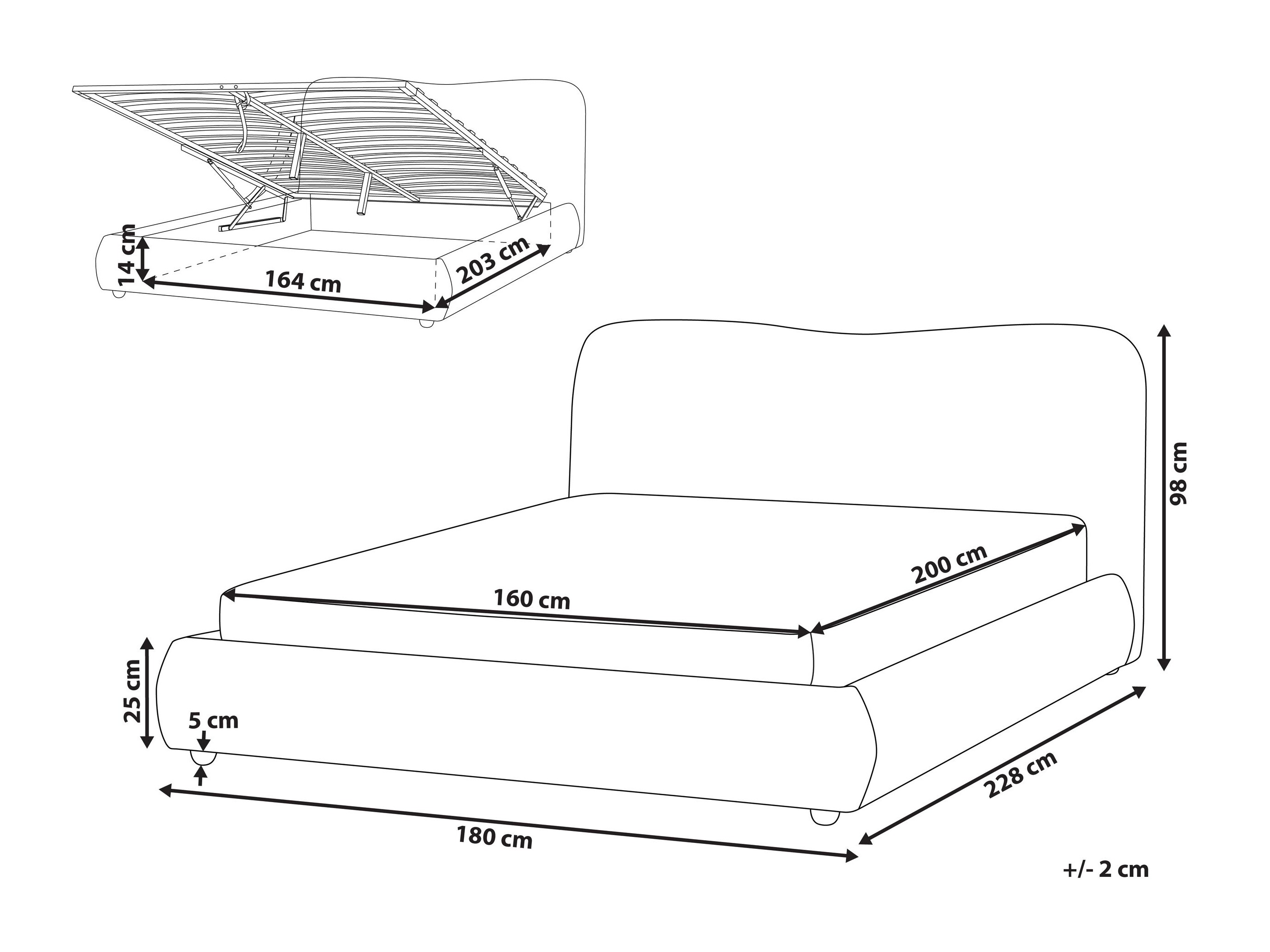Кровать Berwyn 2735 (Белый)