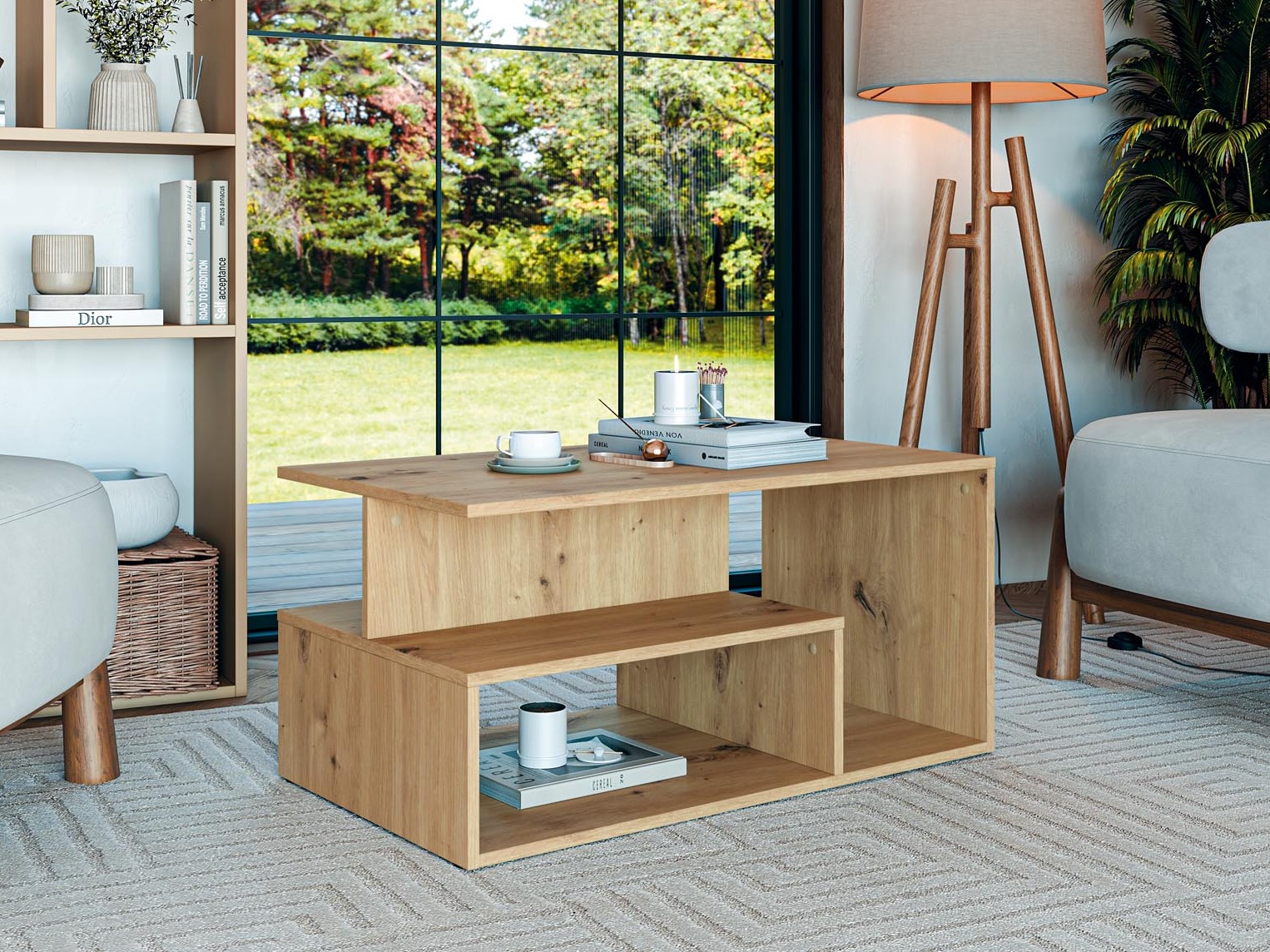 Журнальный столик Houston 1991 (Artisan дуб)