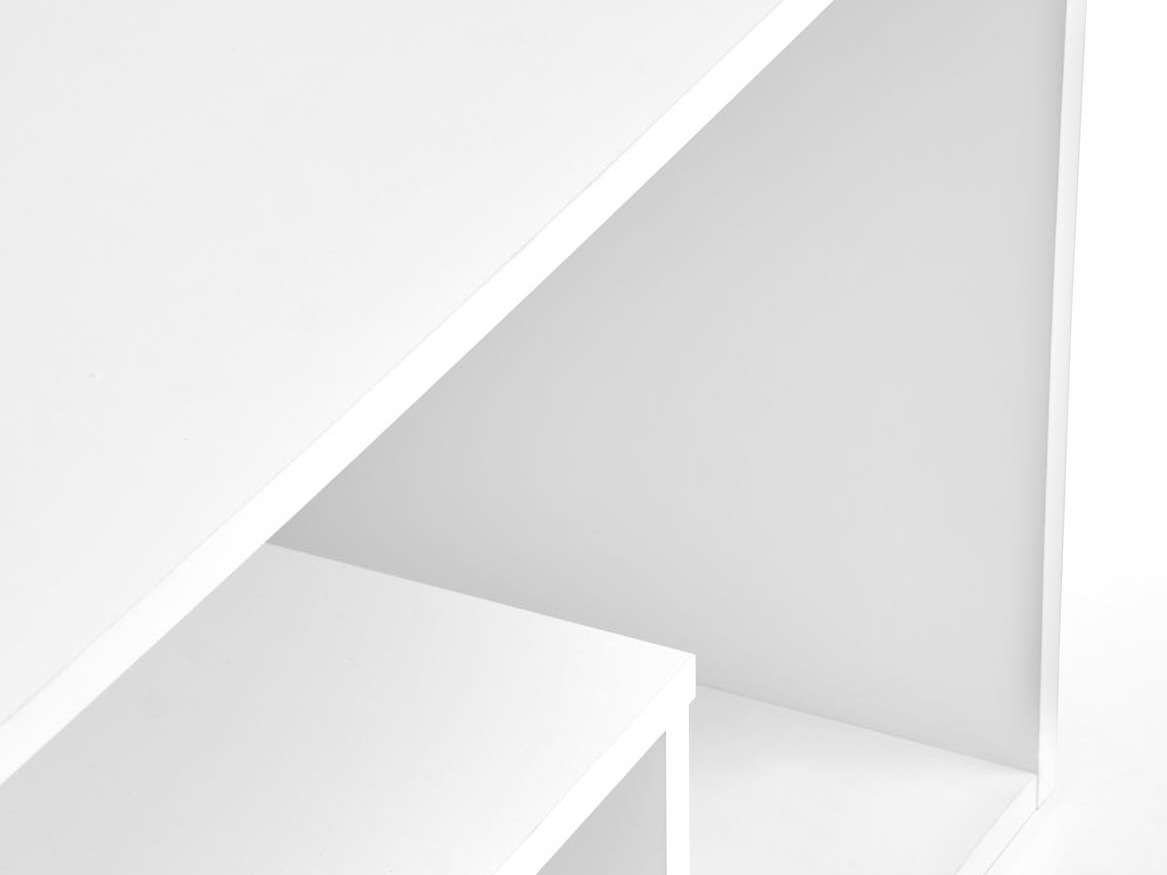 Žurnālu galdiņš Houston 1991 (Balts)