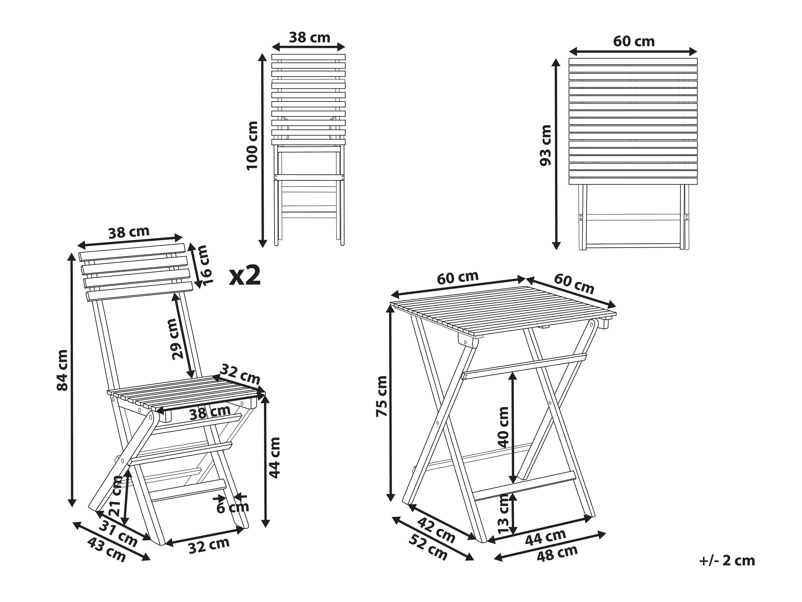 Балконный комплект Berwyn 2740